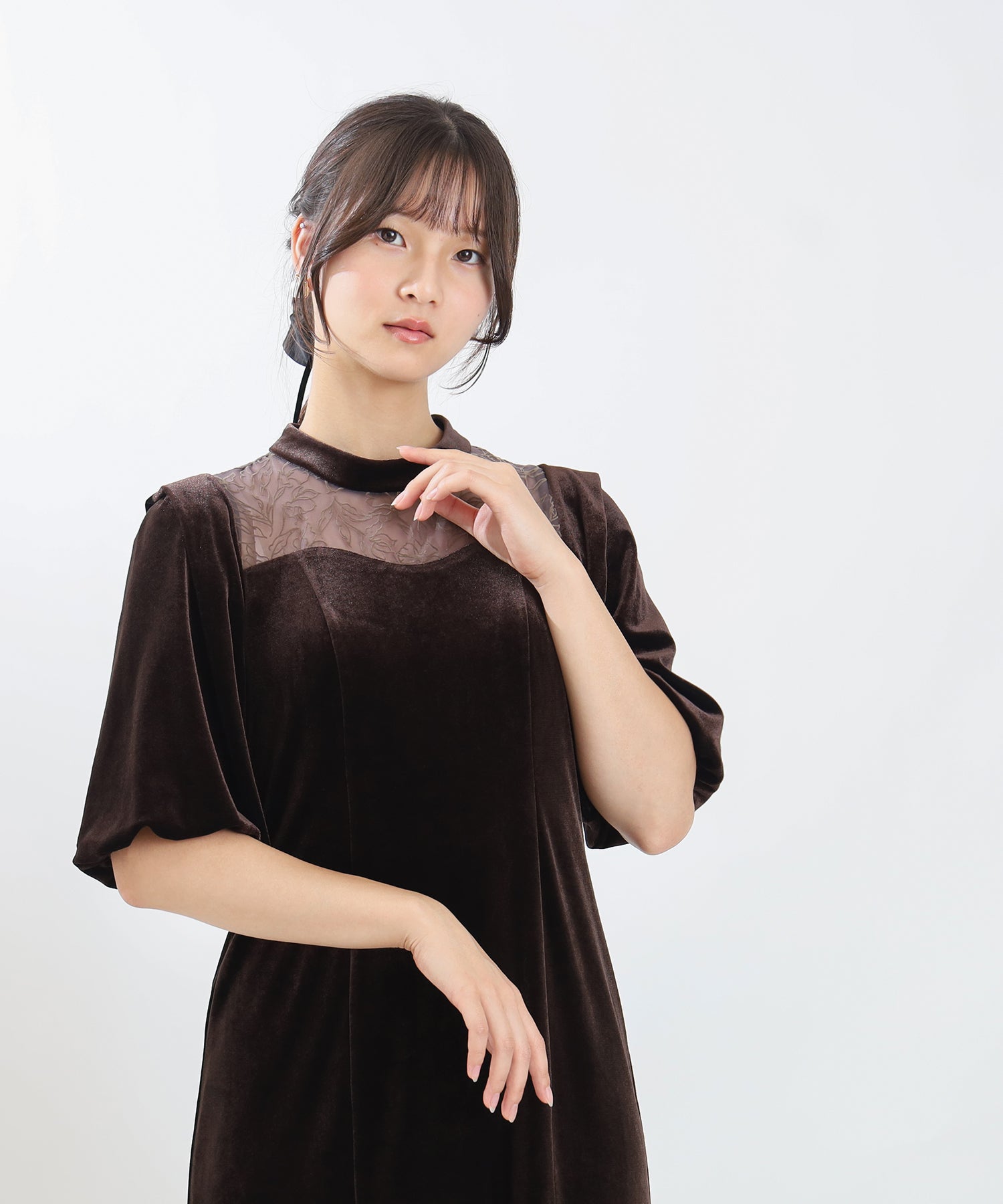 ブラウン　model：160㎝　着用サイズ：M