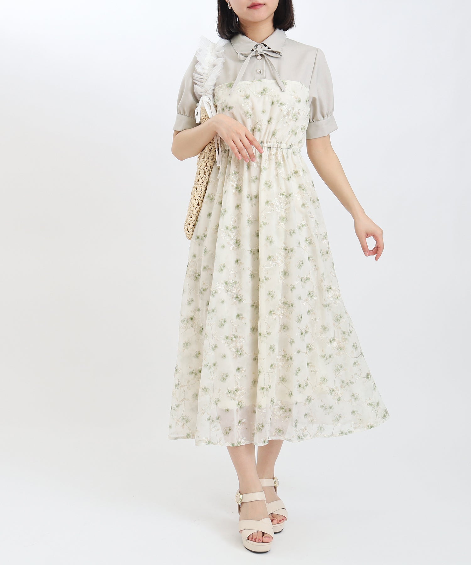 ミント　model：156　着用サイズ：M