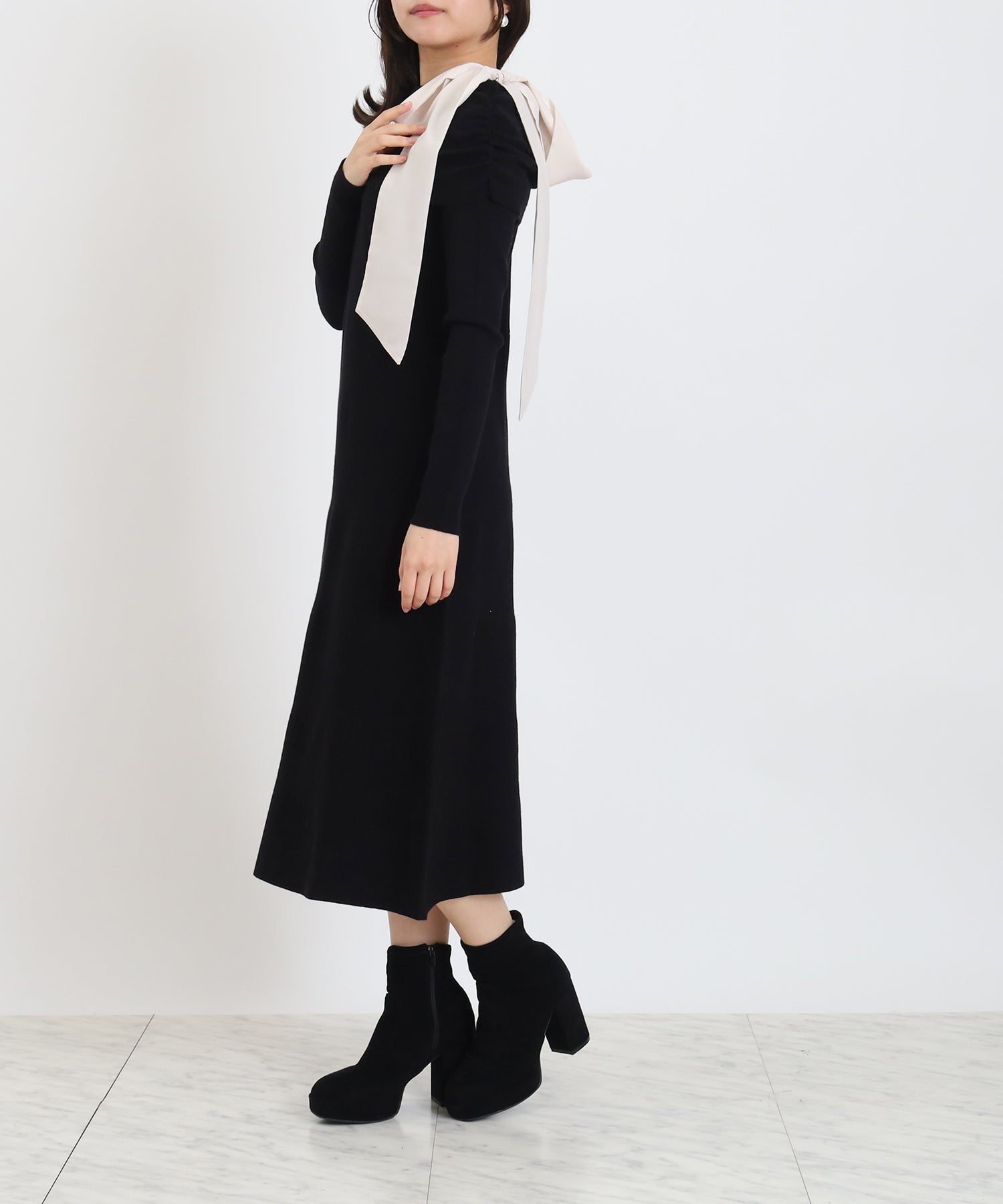 ブラック　model:156　着用サイズ：M