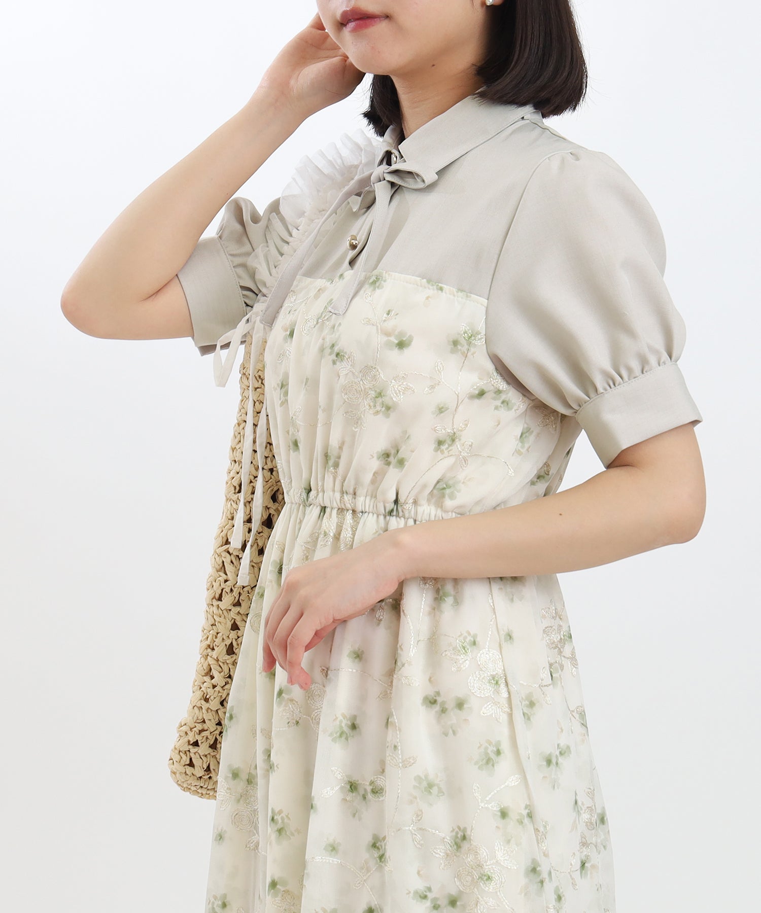 ミント　model：156　着用サイズ：M
