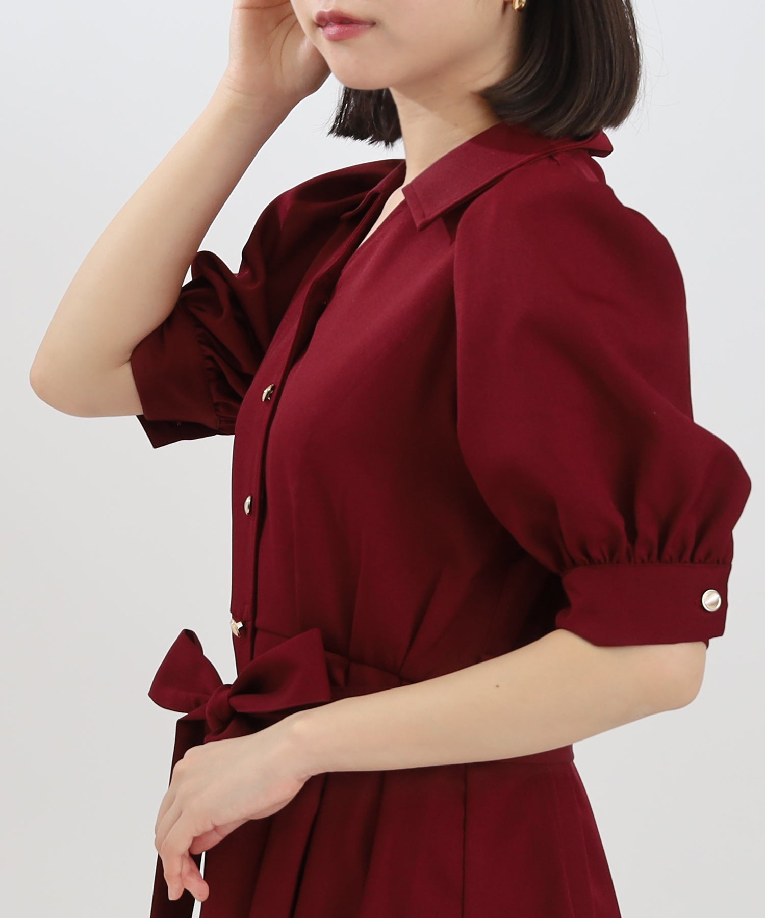 ワイン　model:156 　着用サイズ:S