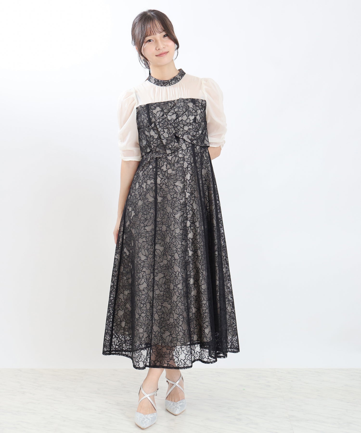 ブラック　model:160cm 着用サイズ：M