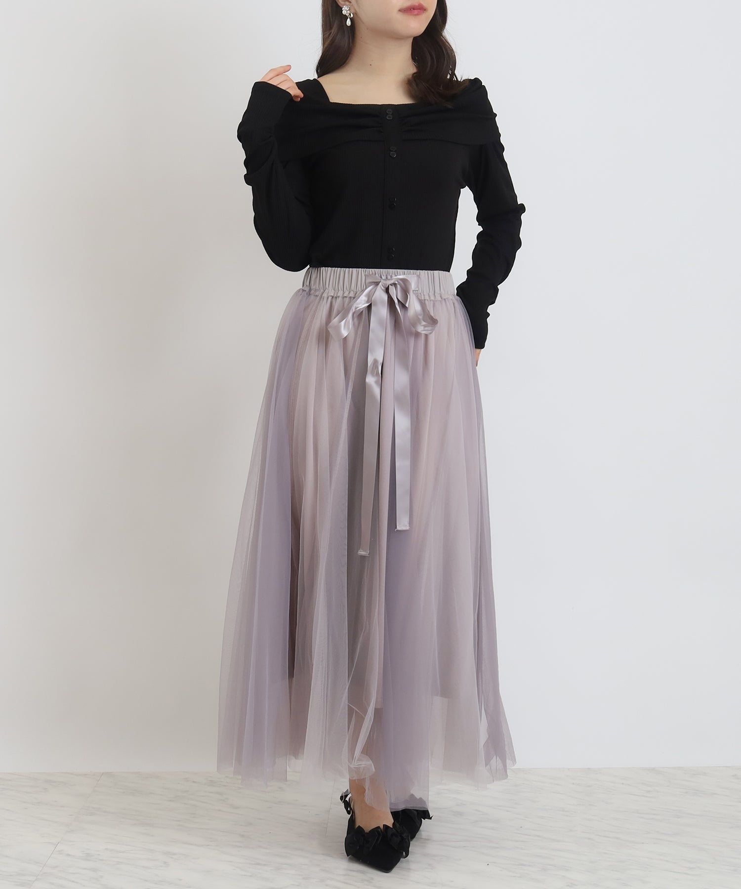 ブラック　model：156　着用サイズ：M