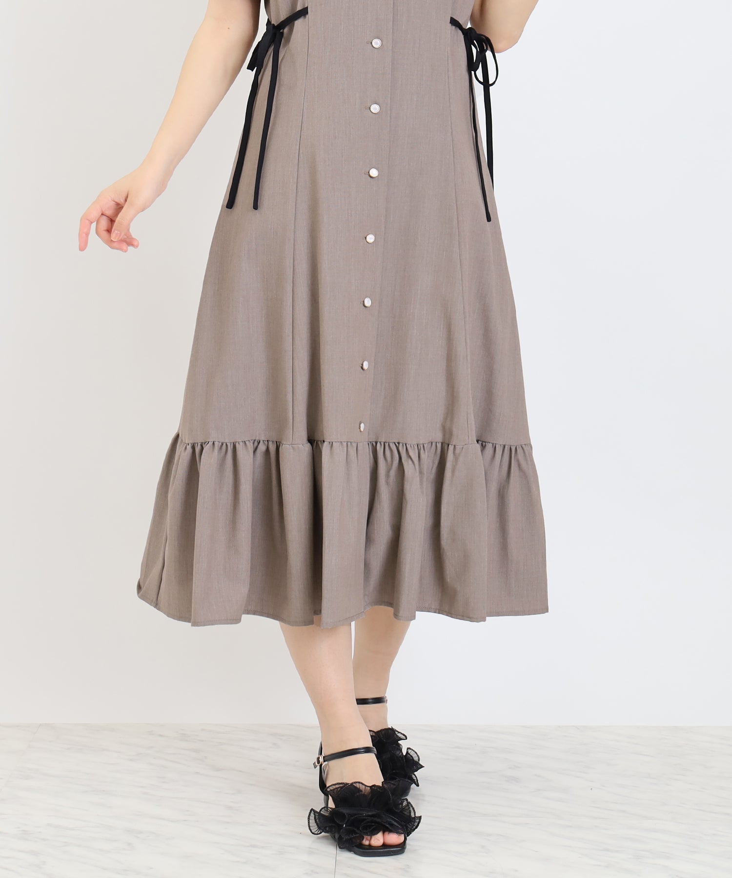 ブラウン  model:156cm  着用サイズ：M