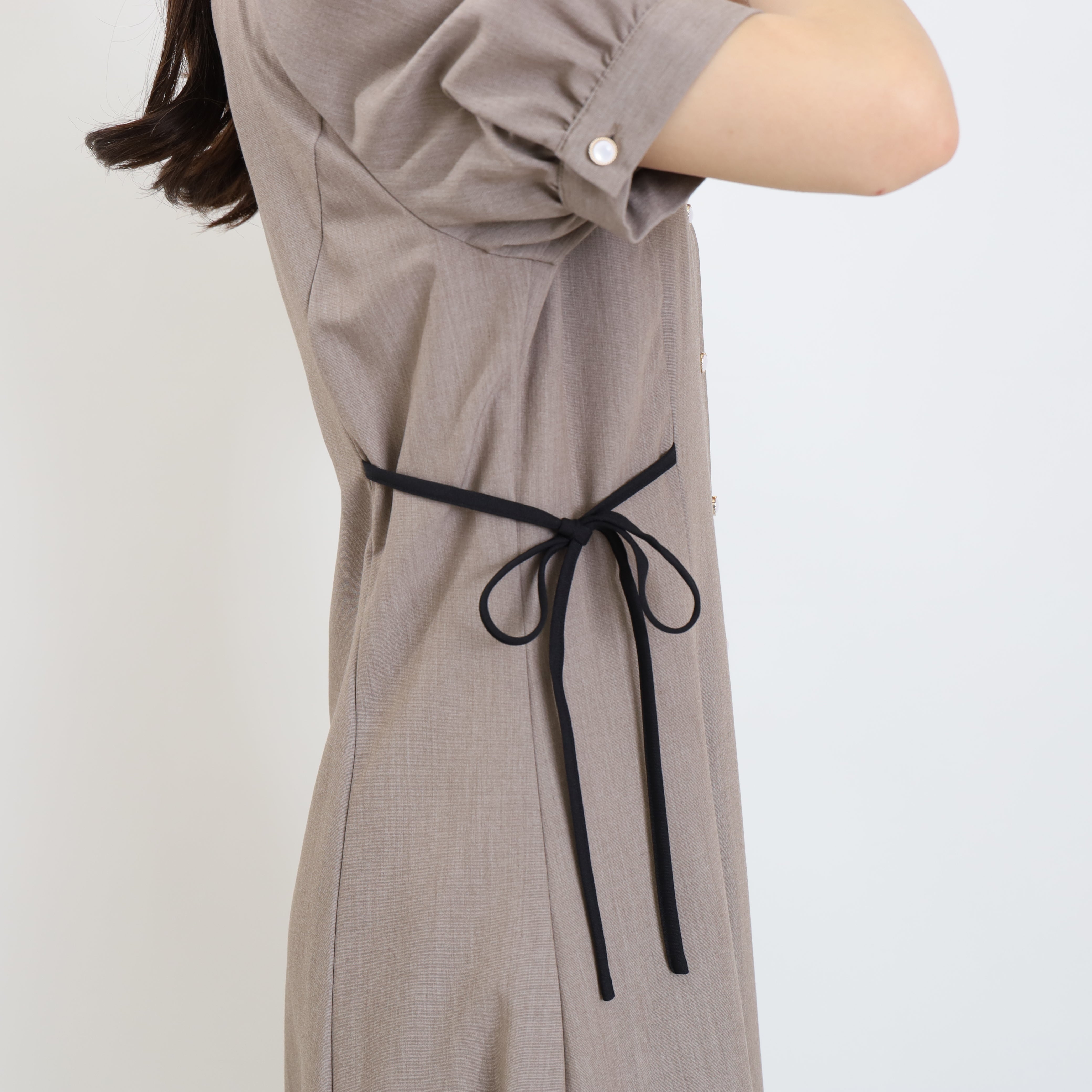 ブラウン  model:156cm  着用サイズ：M