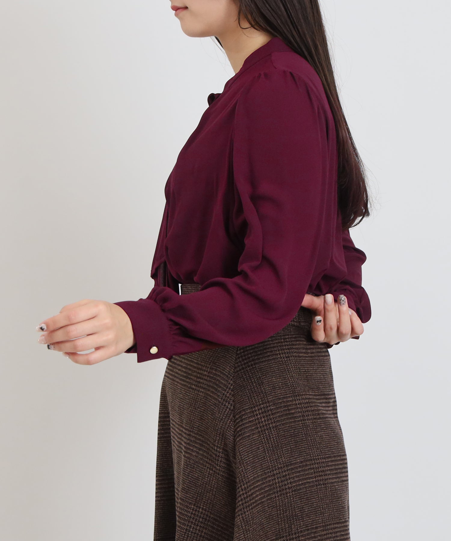 ワイン　model:160cm  着用サイズ：M