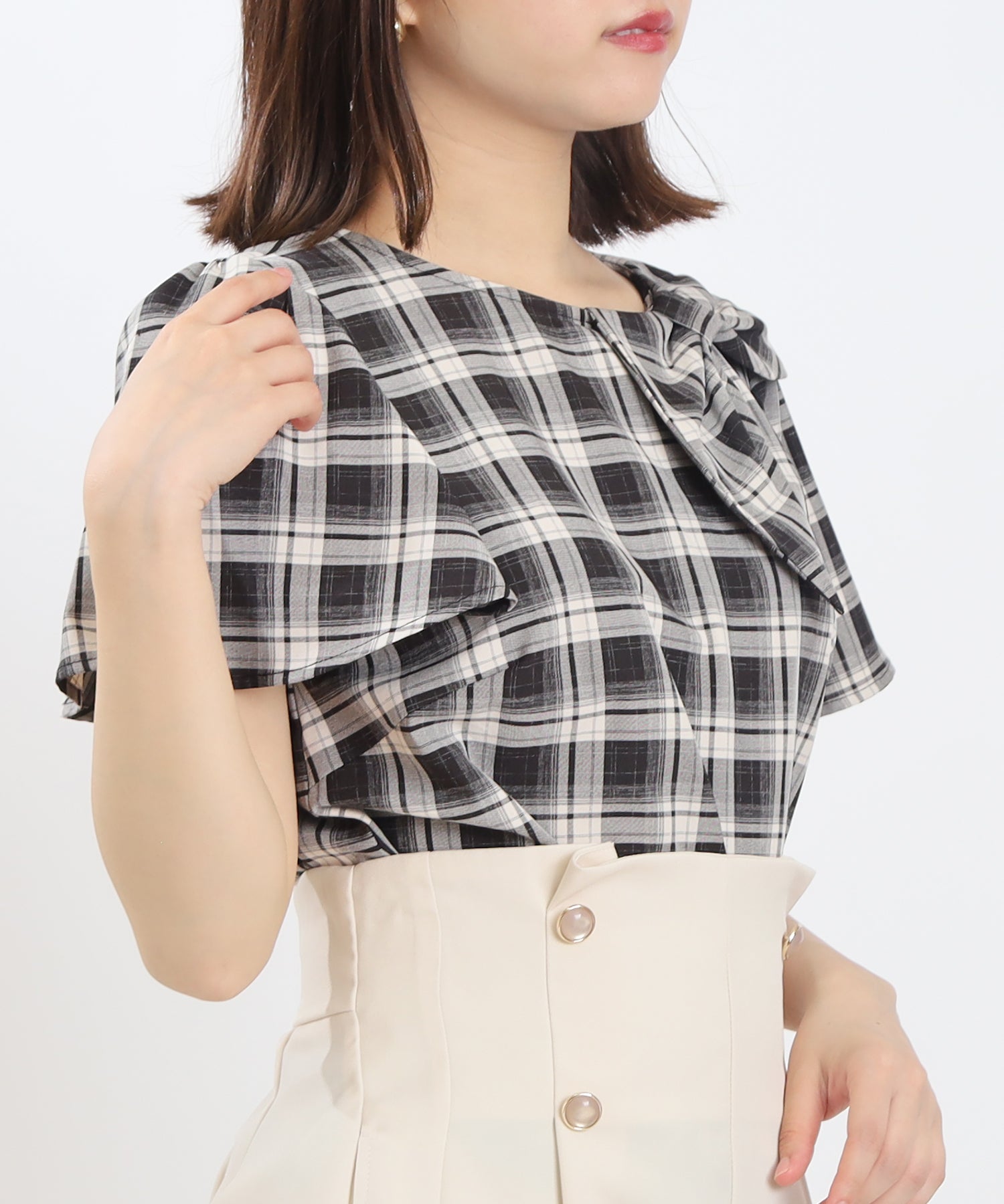 ブラック　model：156　着用サイズ：M
