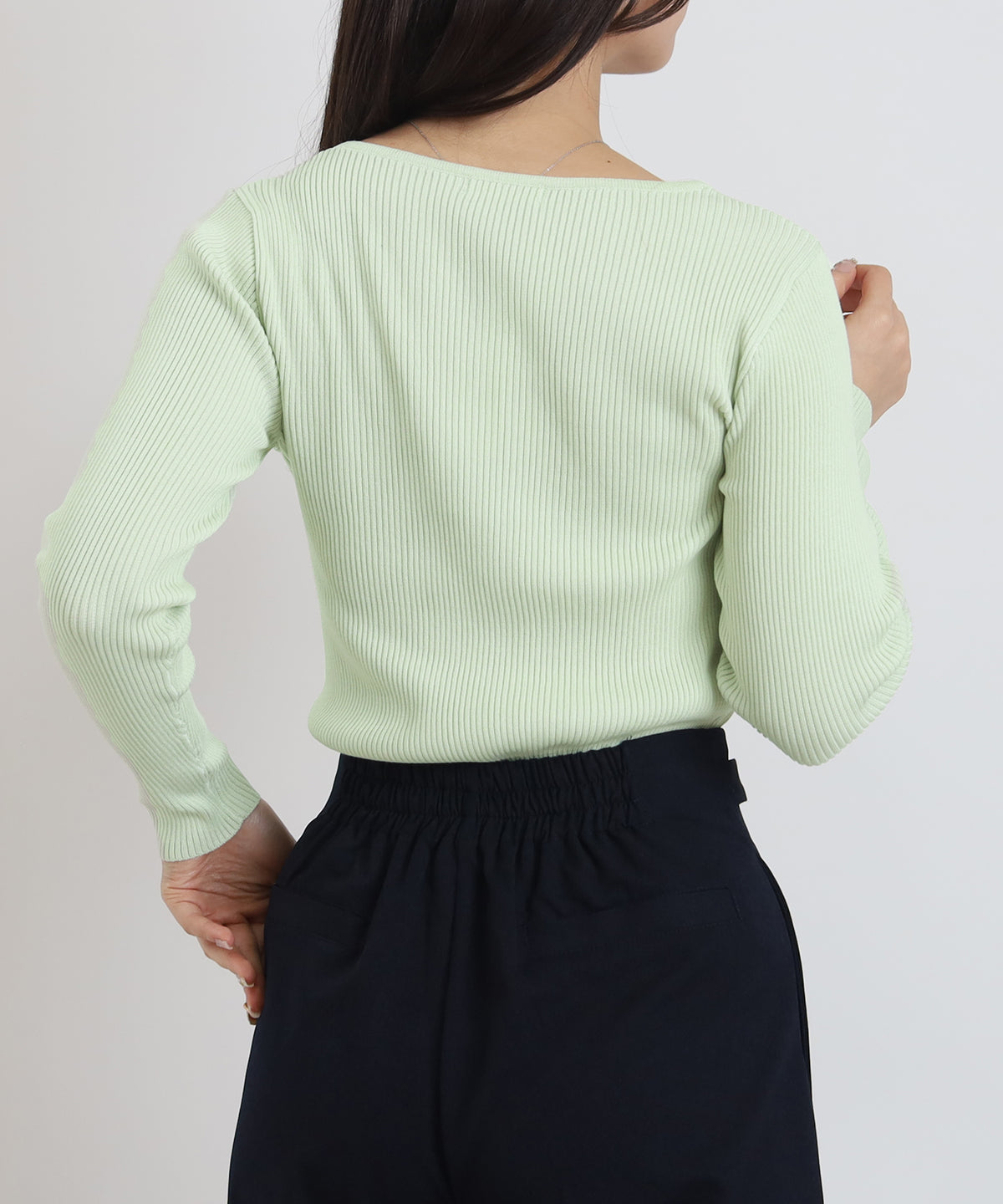 ミント　model:160㎝　着用サイズ：M