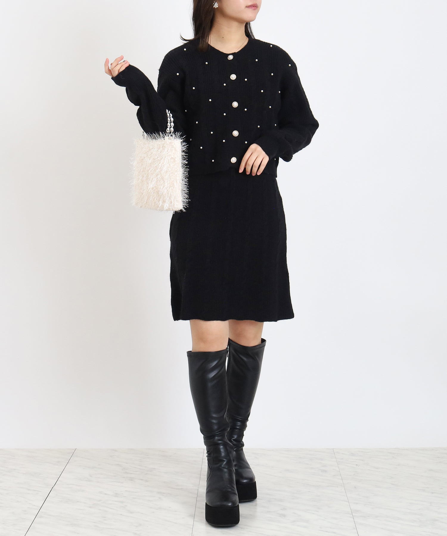 ブラック　model：156　着用サイズ：M