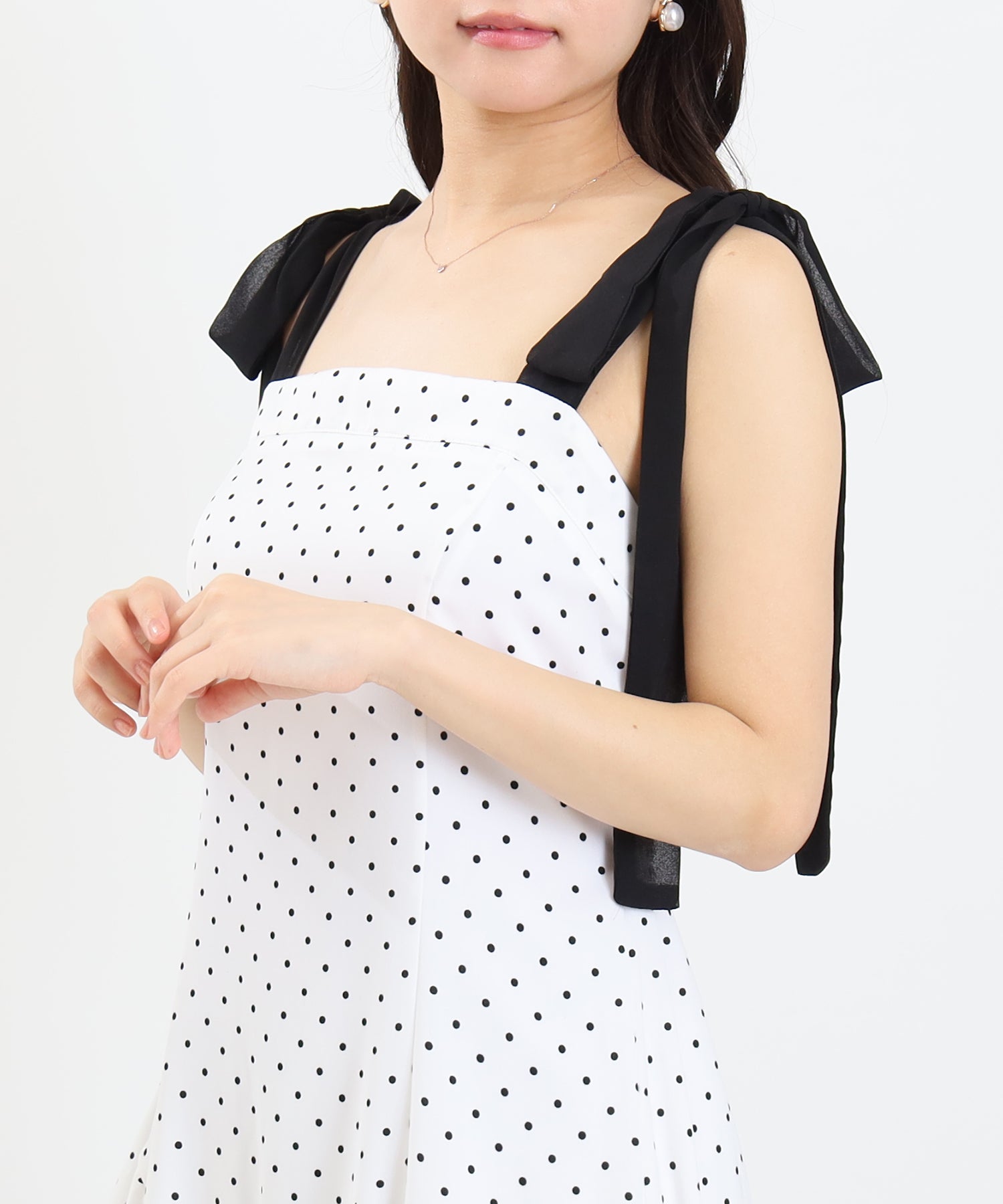 ホワイト　model:156cm  着用サイズ：M