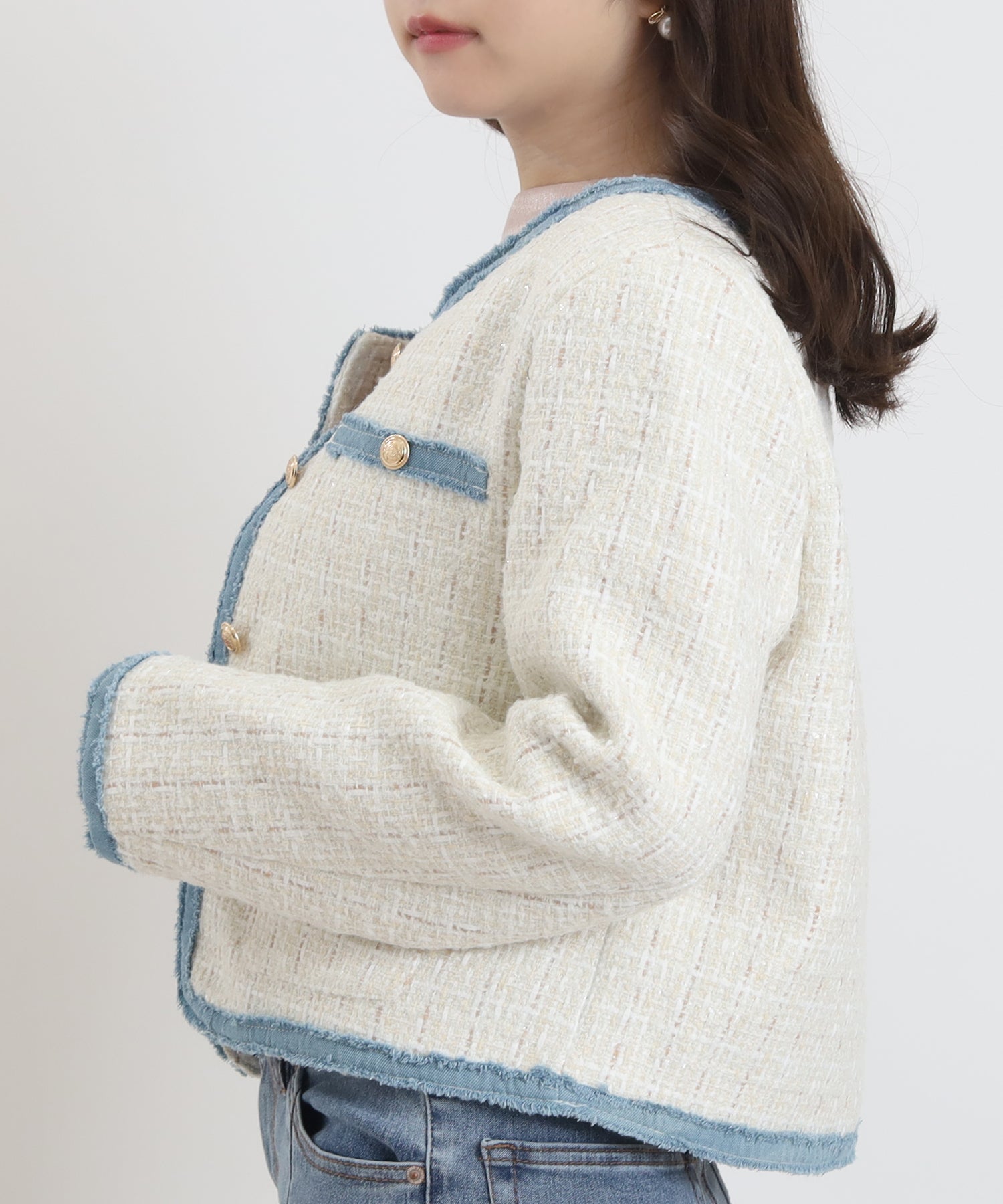 ホワイト　model：156　着用サイズ：M