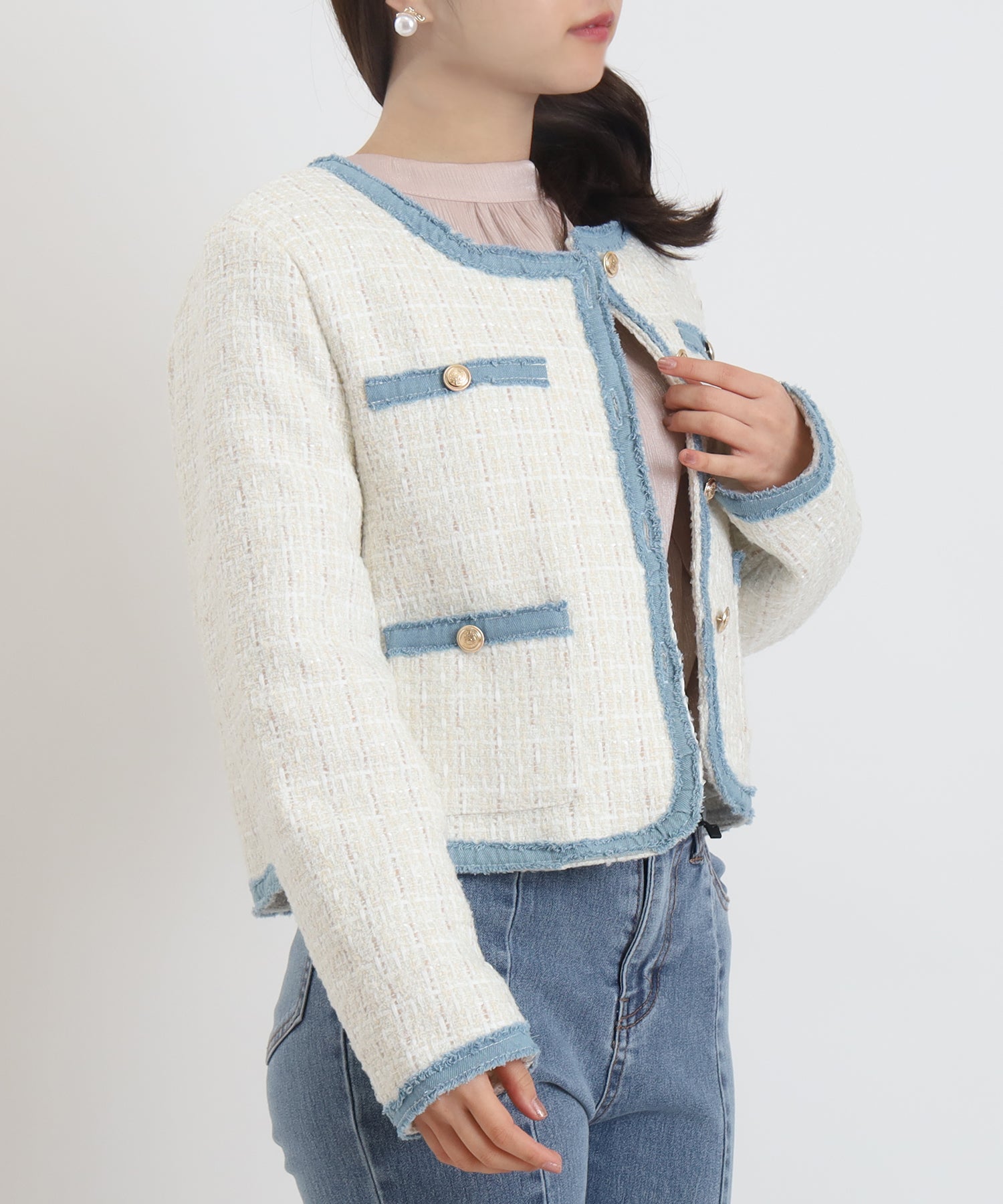 ホワイト　model：156　着用サイズ：M