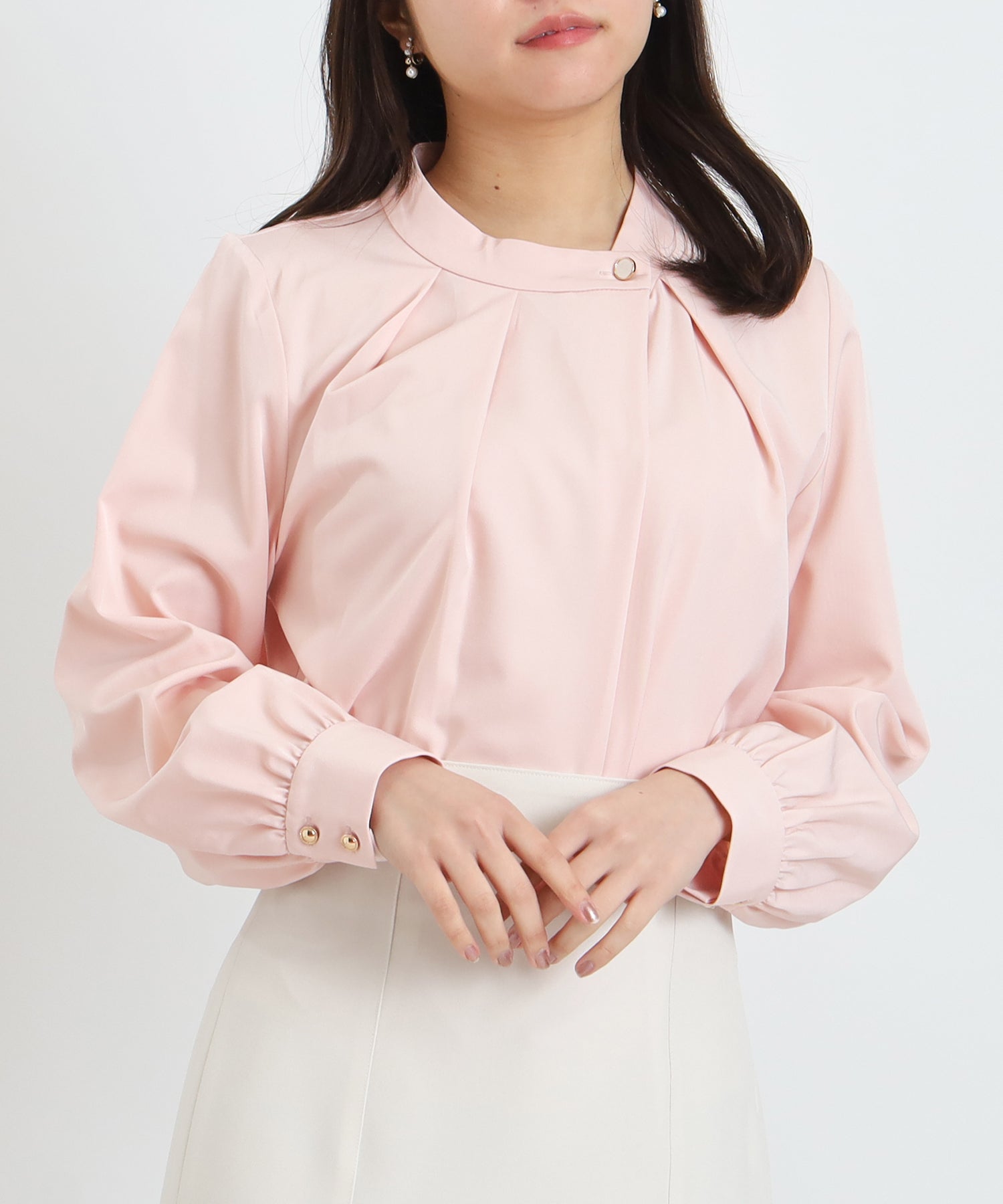 ピンク　model：156　着用サイズ：M