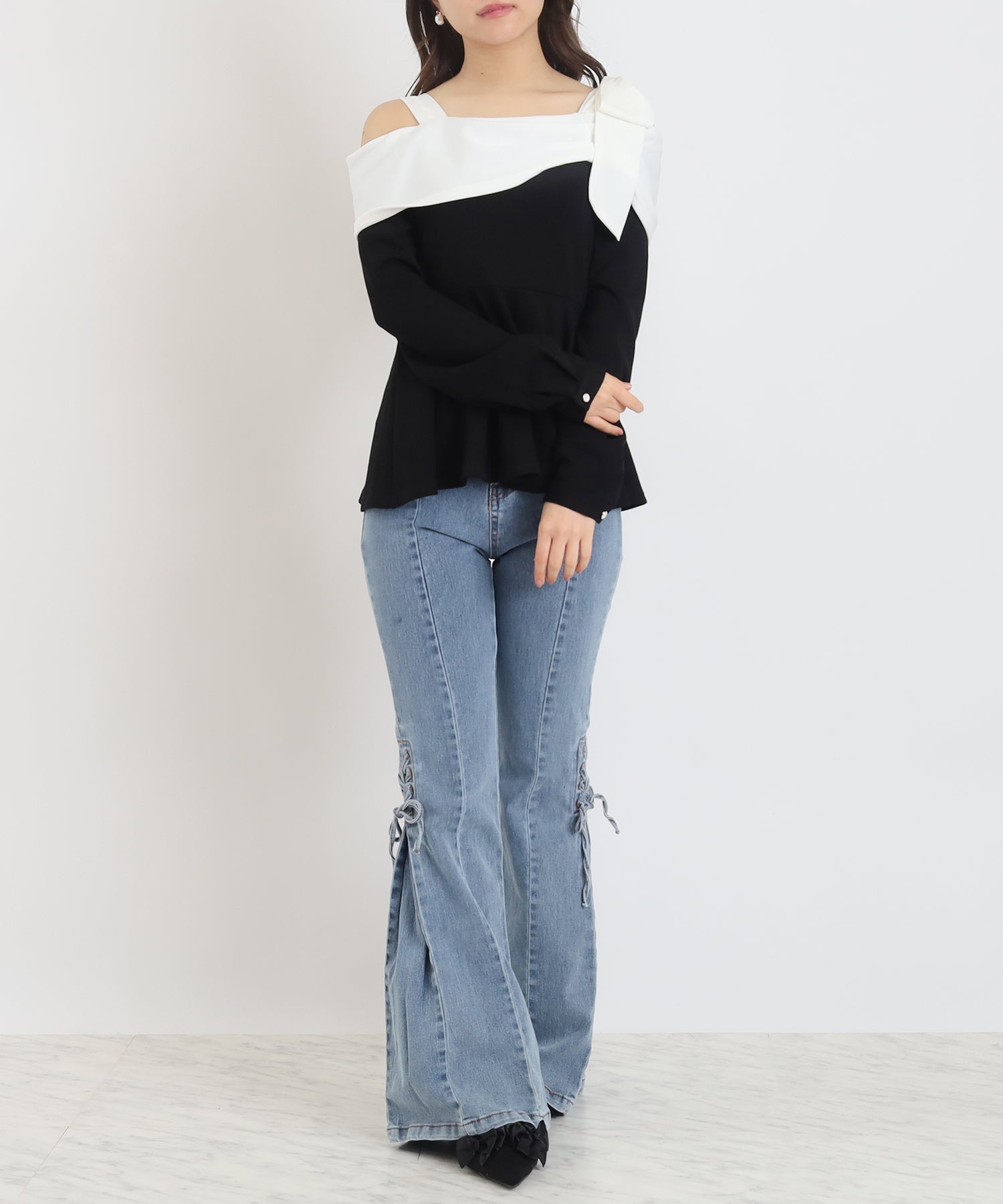 ブラック　model：156　着用サイズ：M