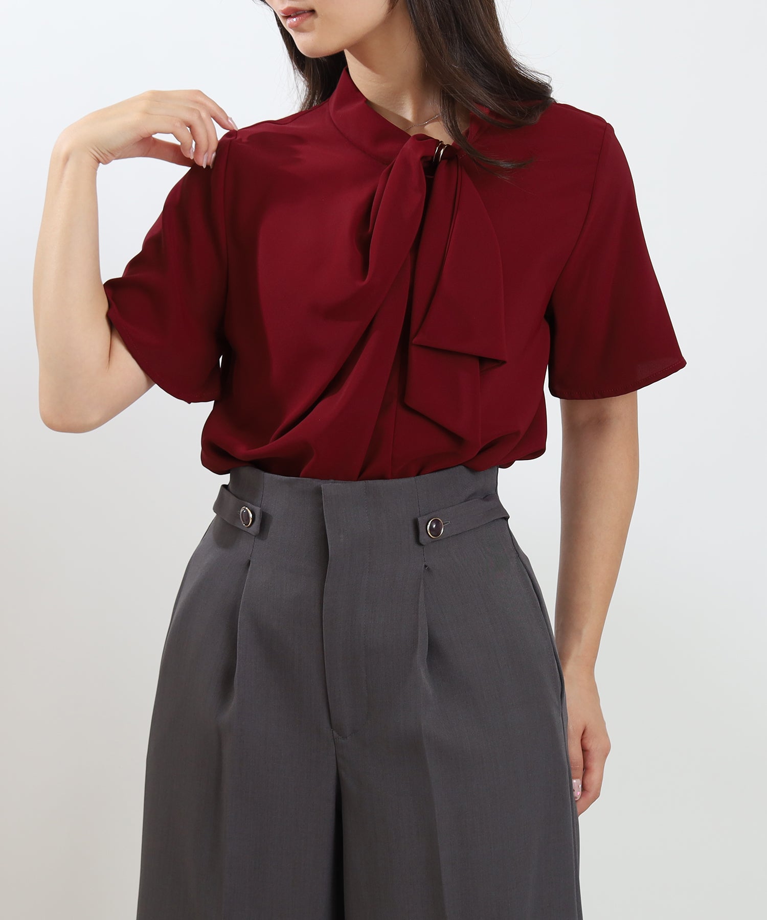 ワイン　model:160cm  着用サイズ：M