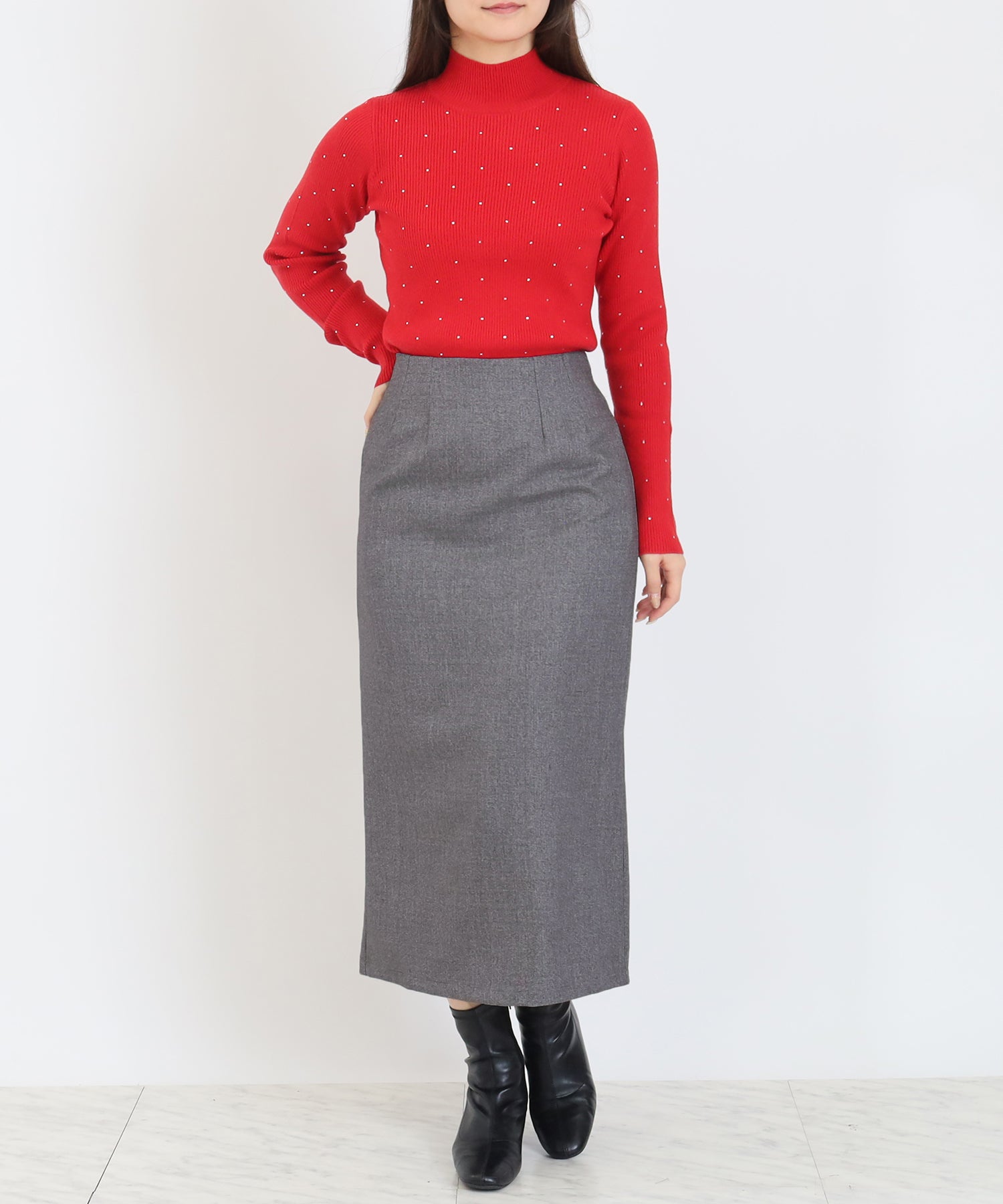 ブラック　model:165cm  着用サイズ：M