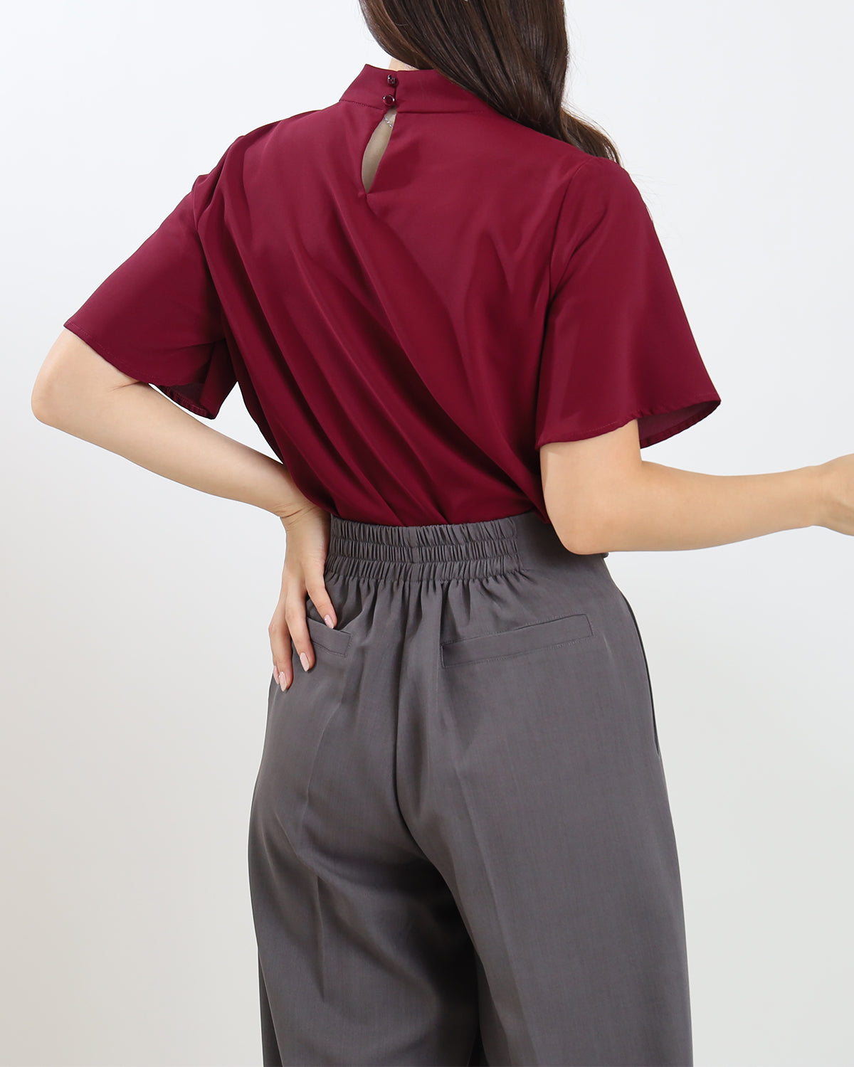 ワイン　model:160cm  着用サイズ：M