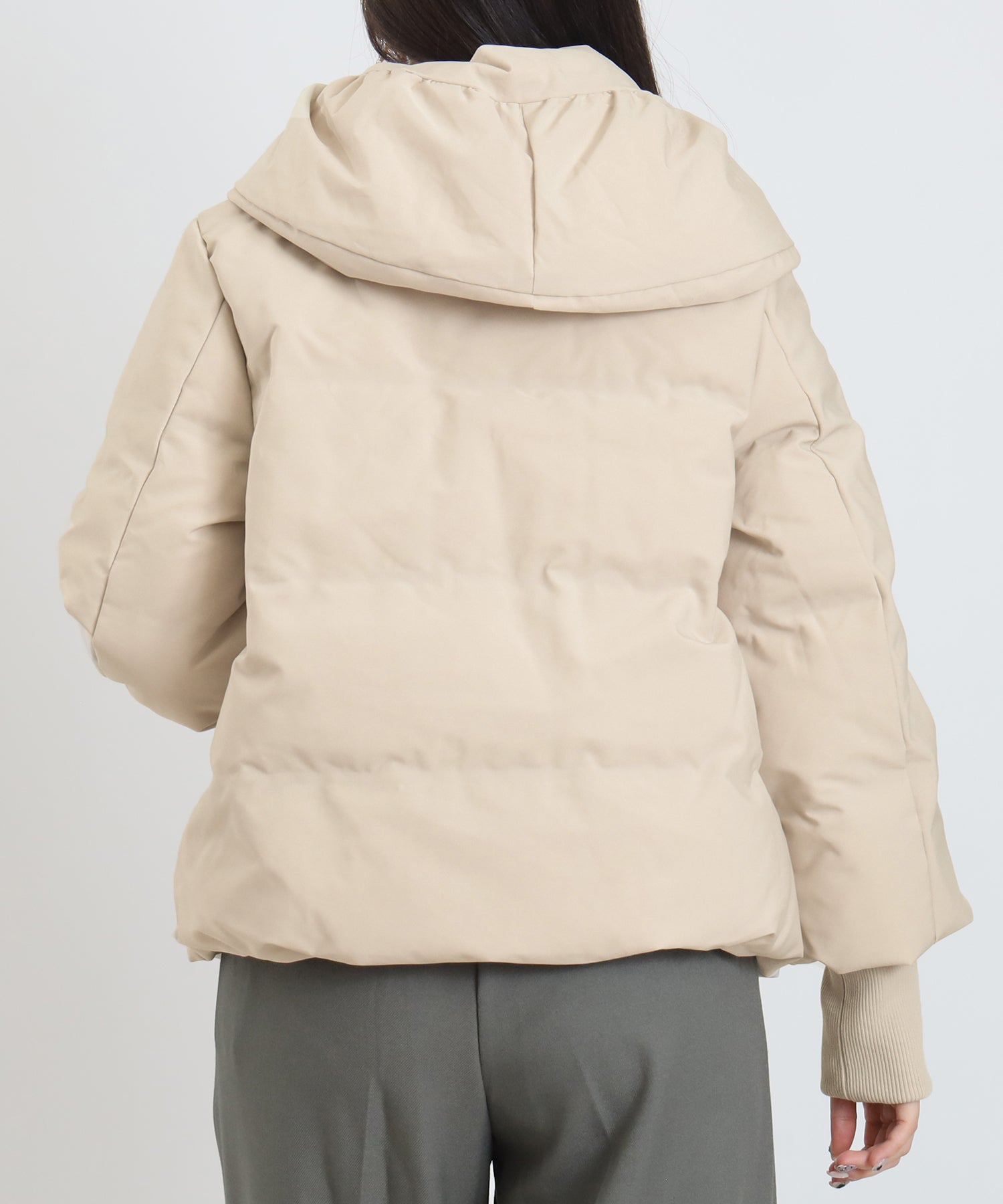 アイボリー　model:160cm  着用サイズ：M