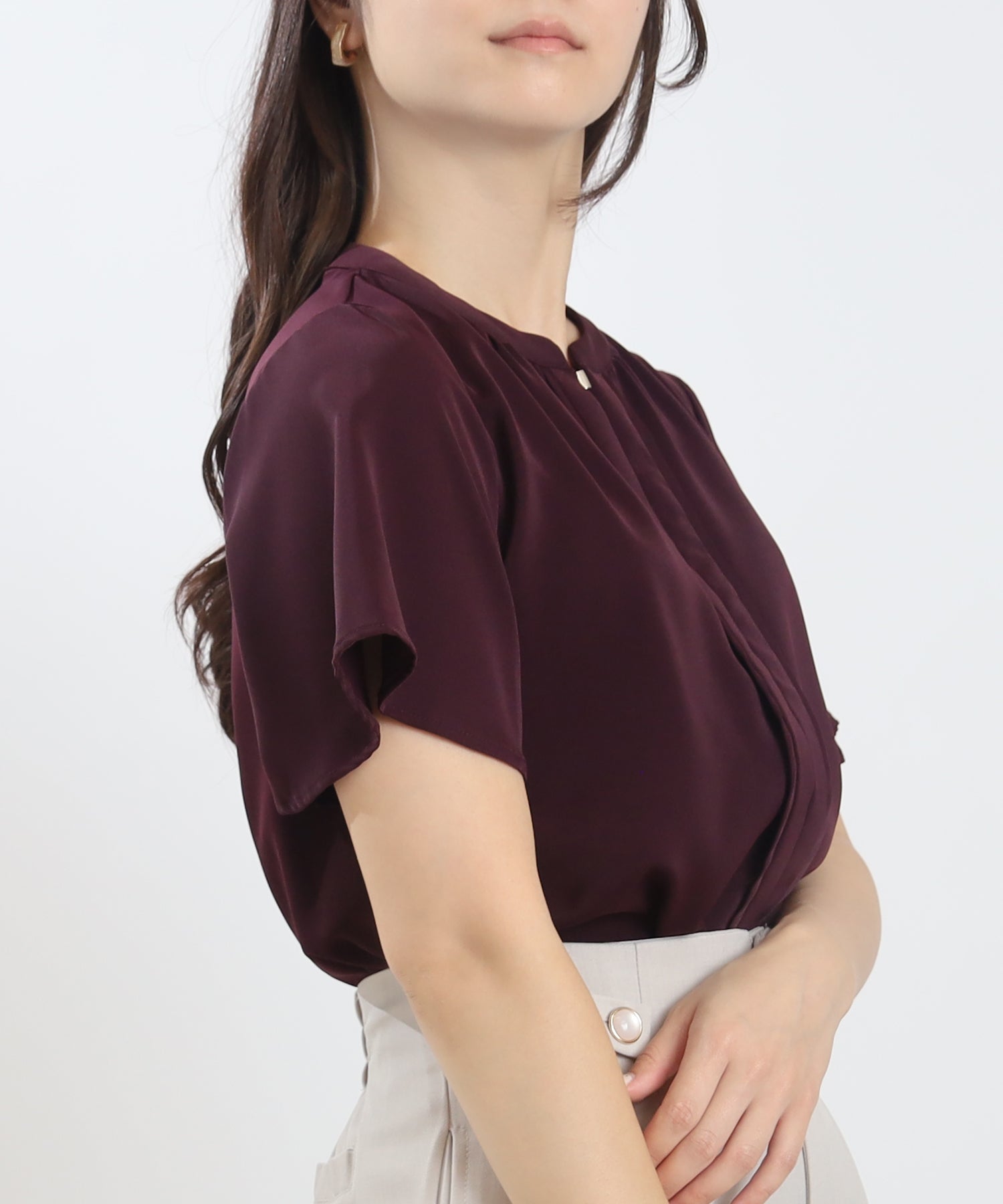 ワイン　model：160cm　着用サイズ：M