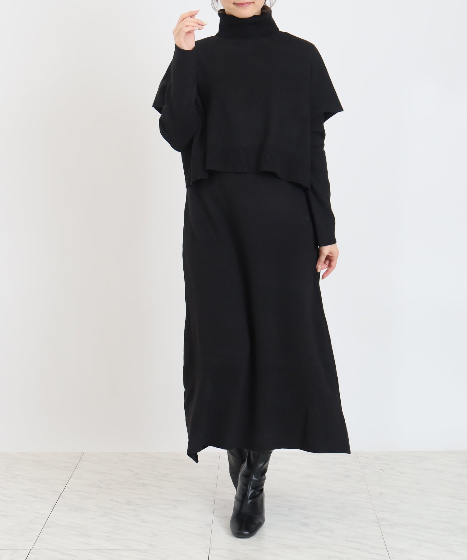 ブラック　model：156　着用サイズ：M