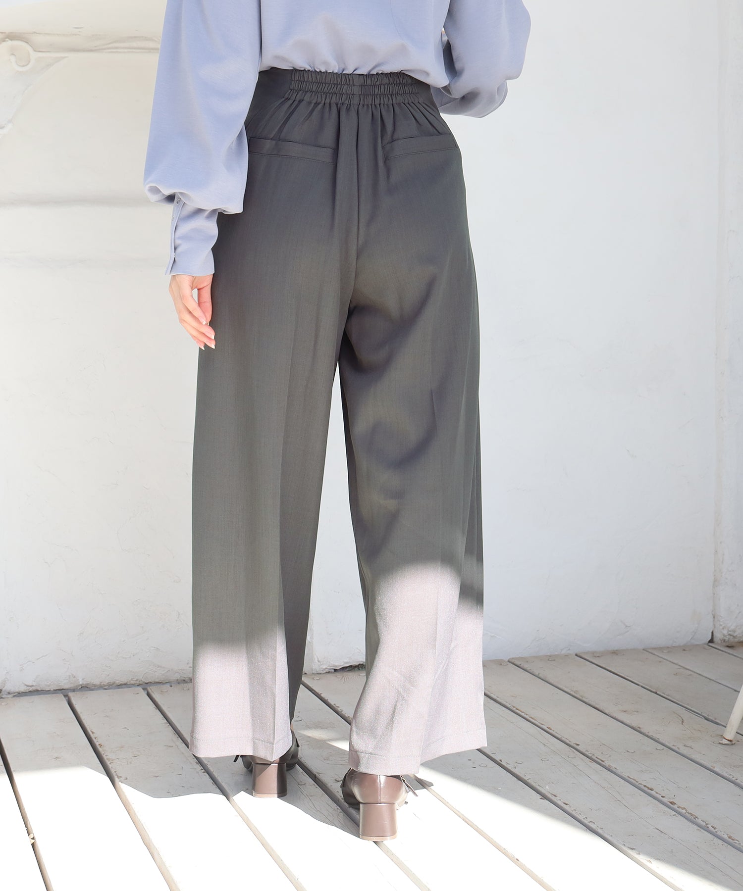 チャコール　model：160　着用サイズ：M