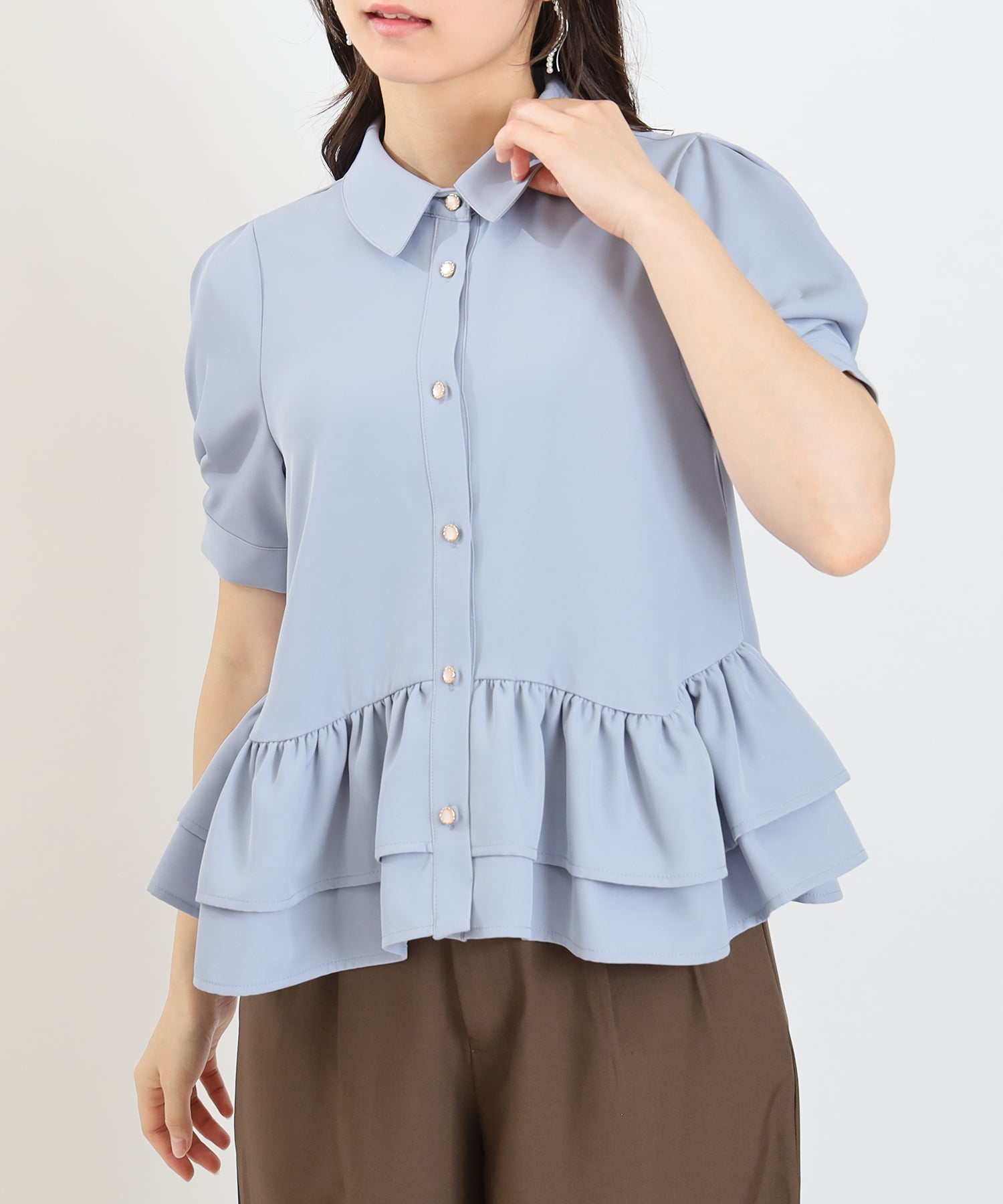 サックス　model:160cm  着用サイズ：M