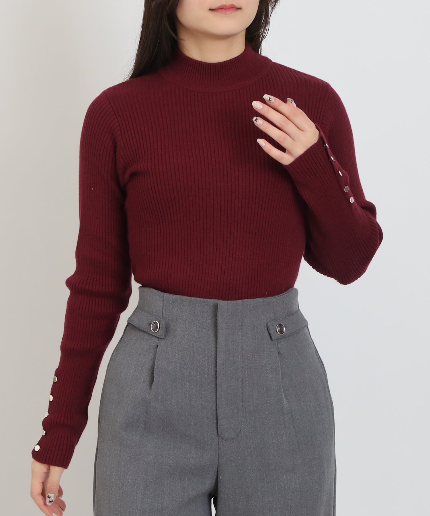 ワイン　model：160　着用サイズ：M