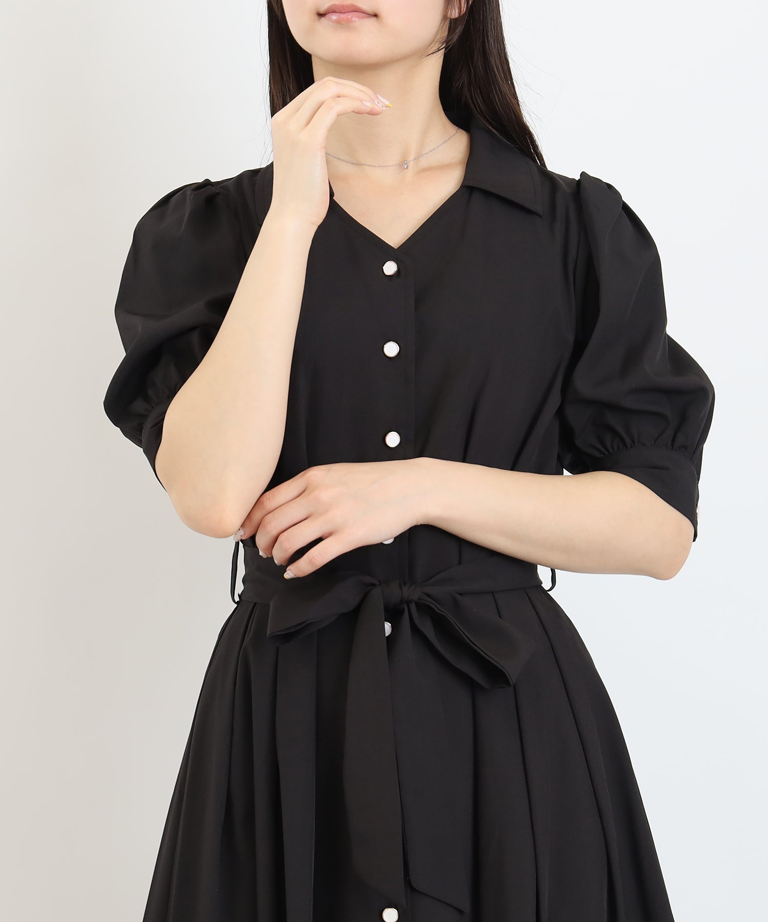 ブラック　model:160cm   着用サイズ：M