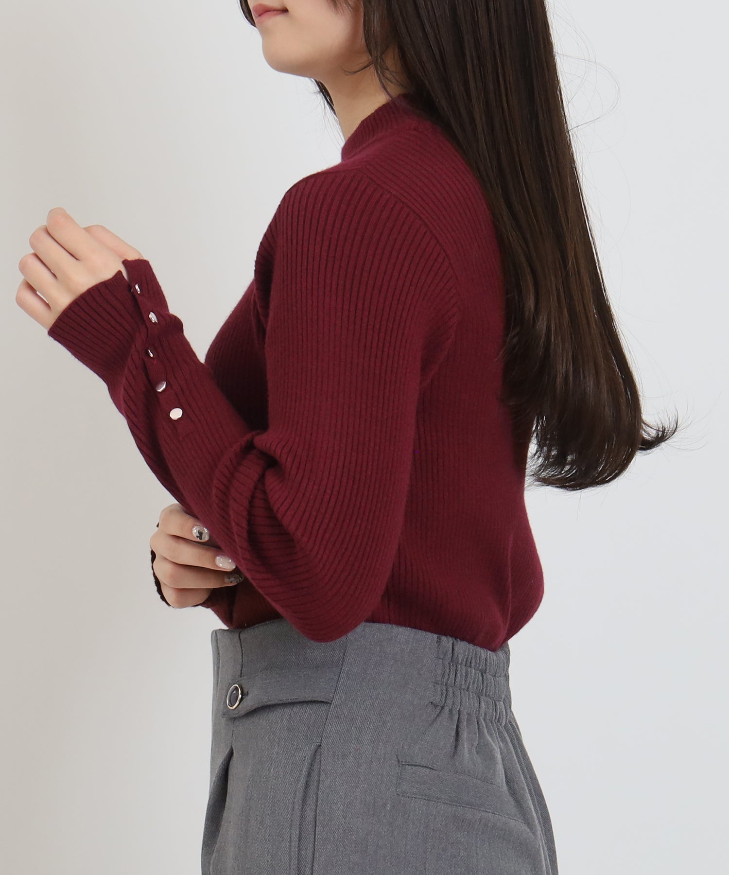 ワイン　model：160　着用サイズ：M