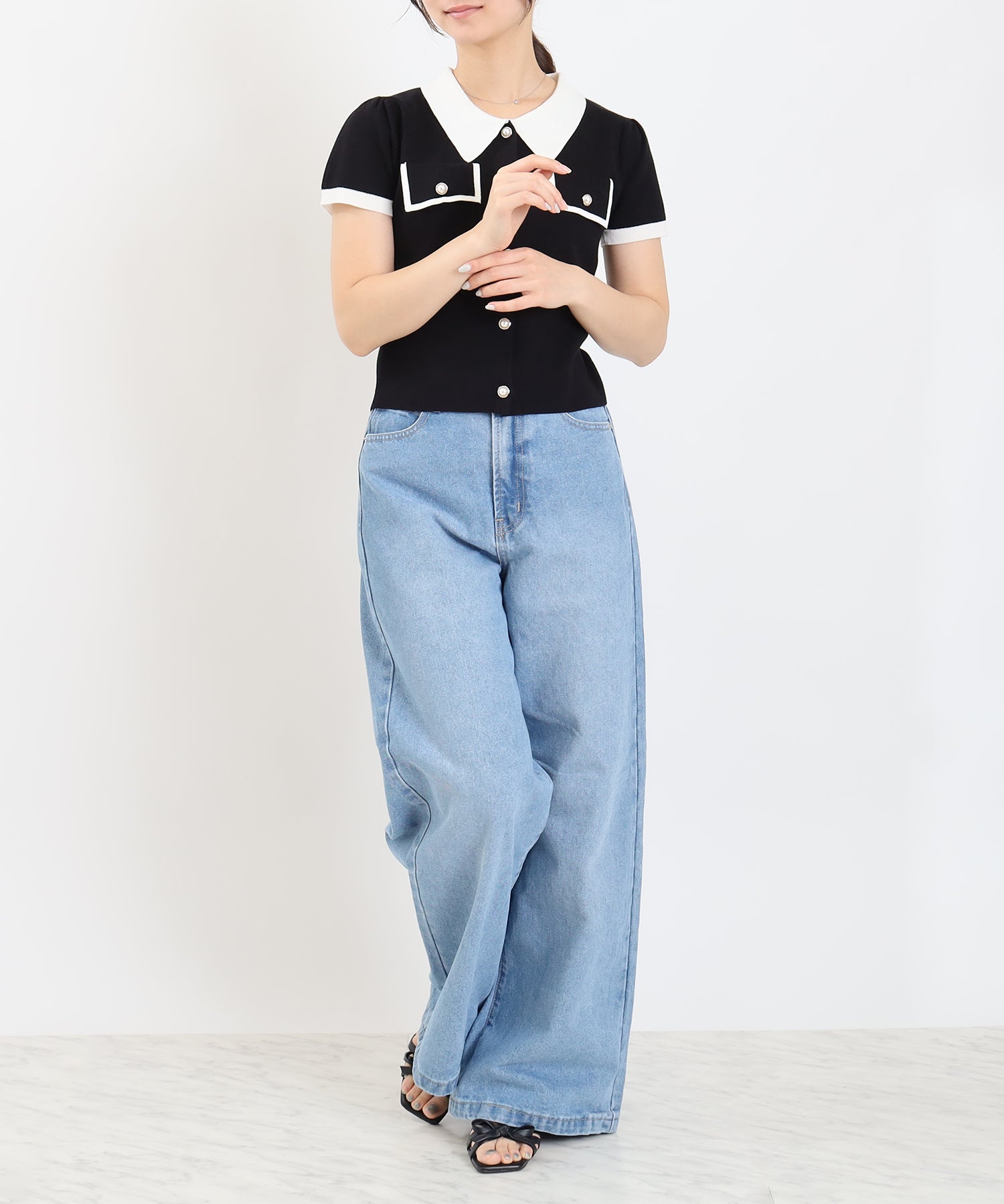 ブラック　model:160cm  着用サイズ：M
