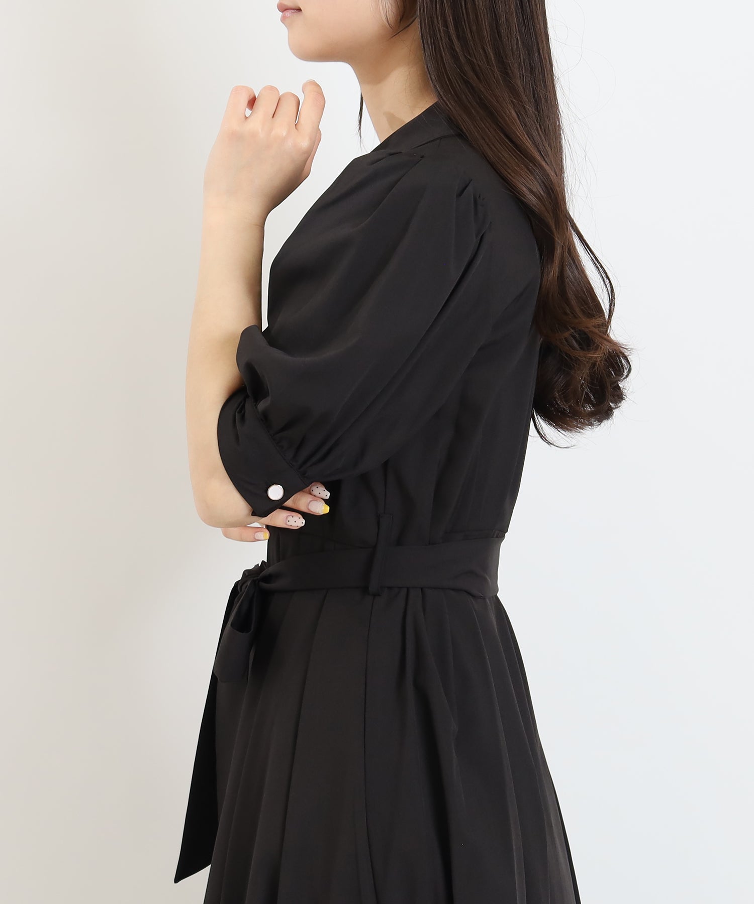 ブラック　model:160cm   着用サイズ：M