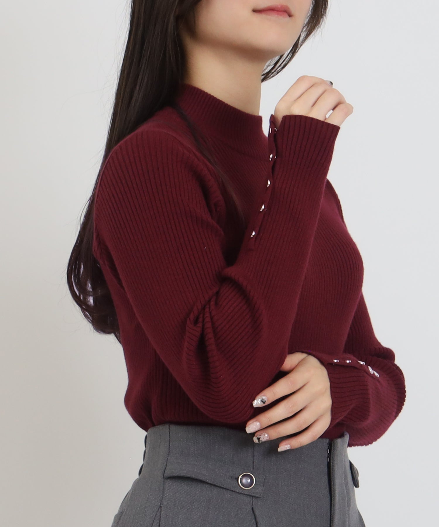 ワイン　model：160　着用サイズ：M