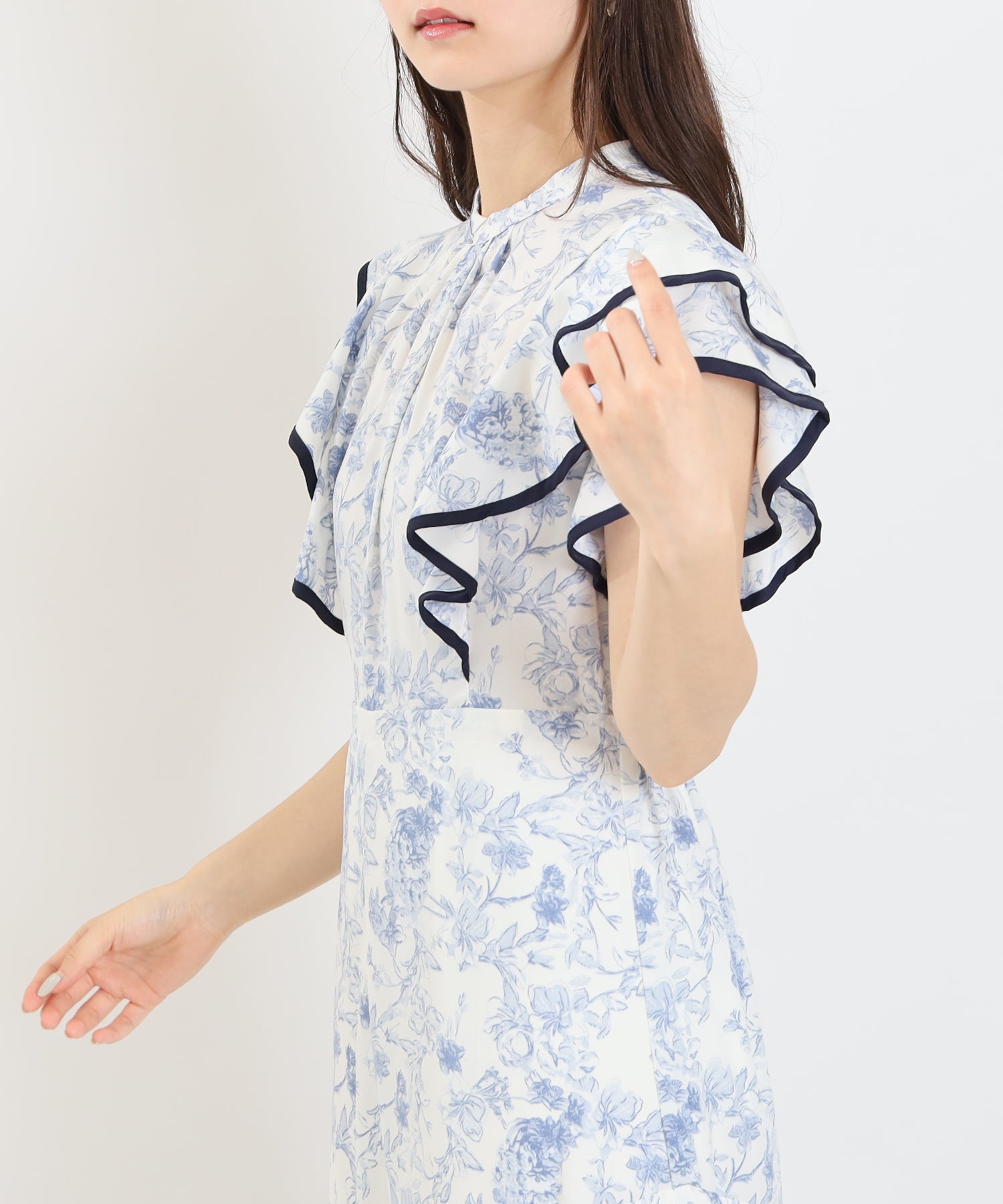 ブルー　model:160cm  着用サイズ：M