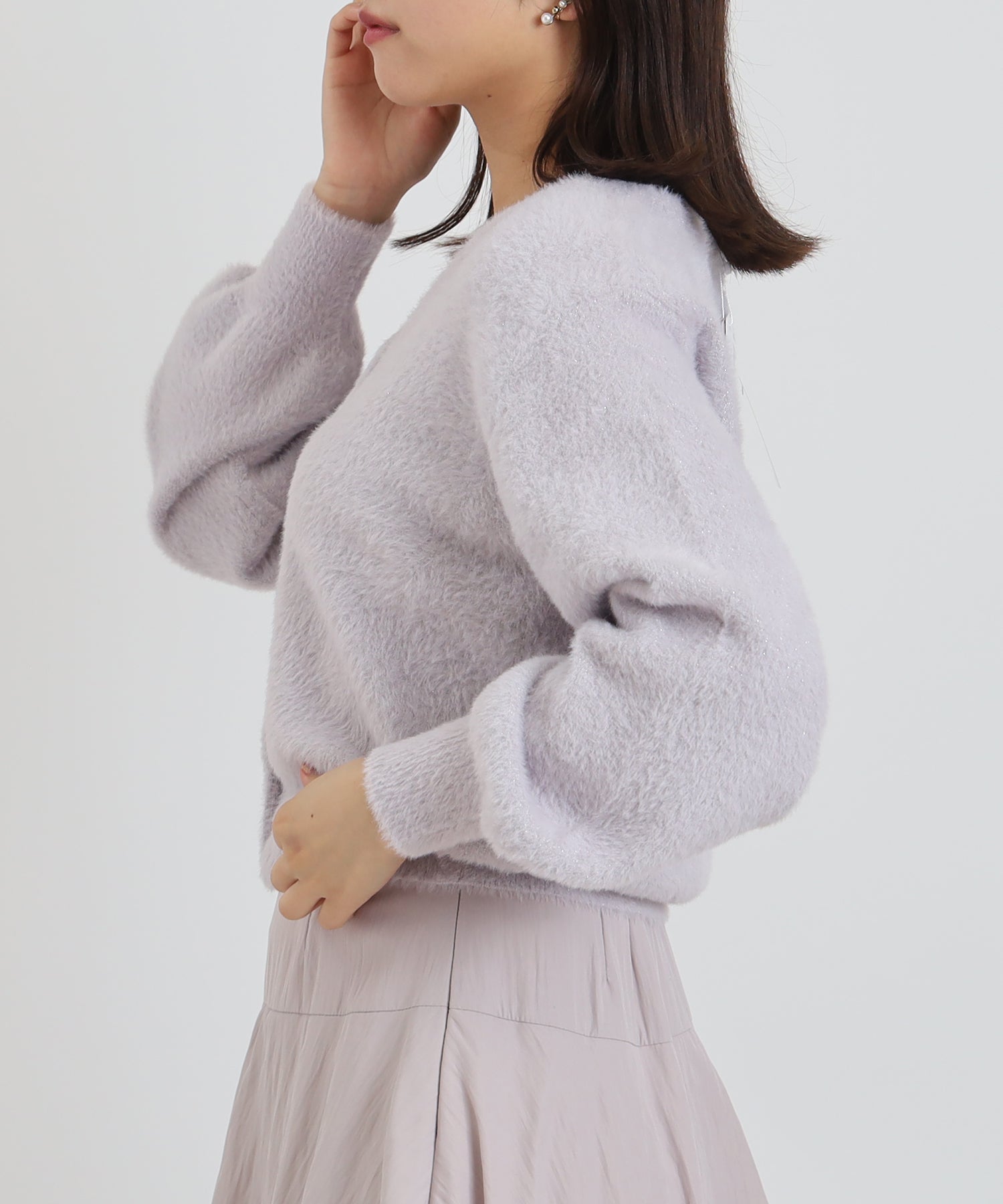 ラベンダー　model:156cm  着用サイズ：M