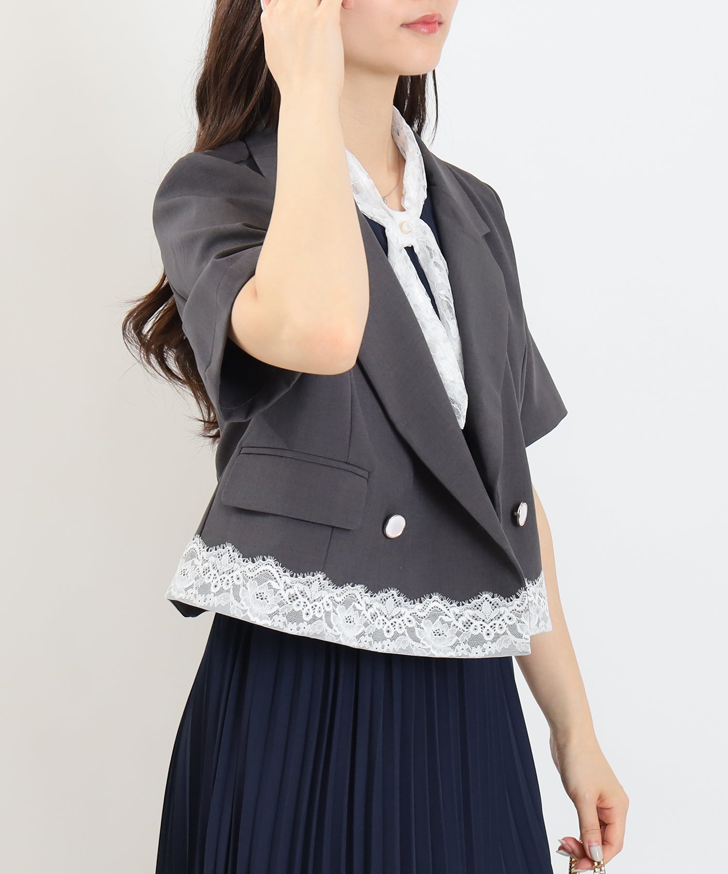 チャコール　model：160　着用サイズ：M