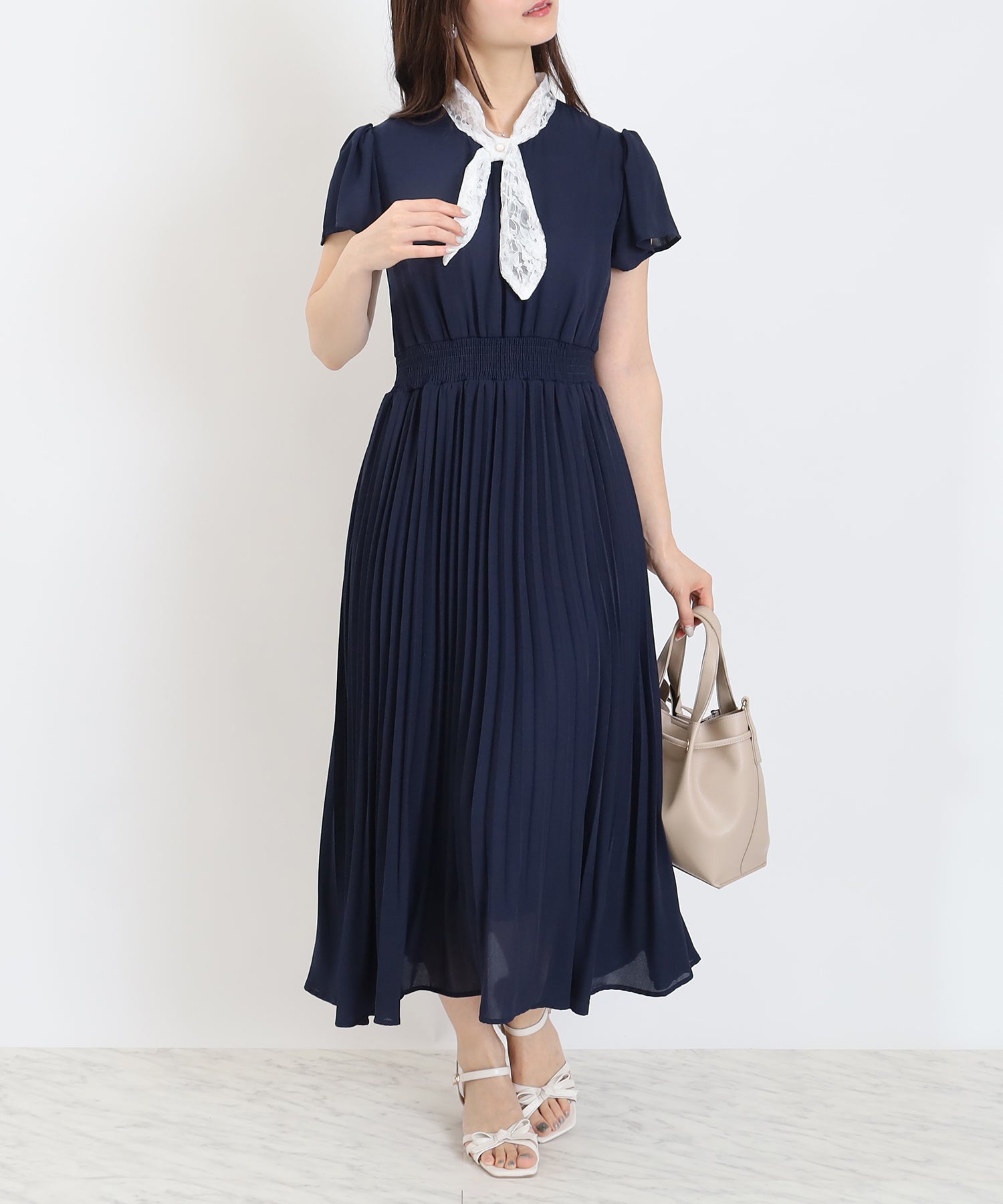 ネイビー　model:160cm  着用サイズ：M
