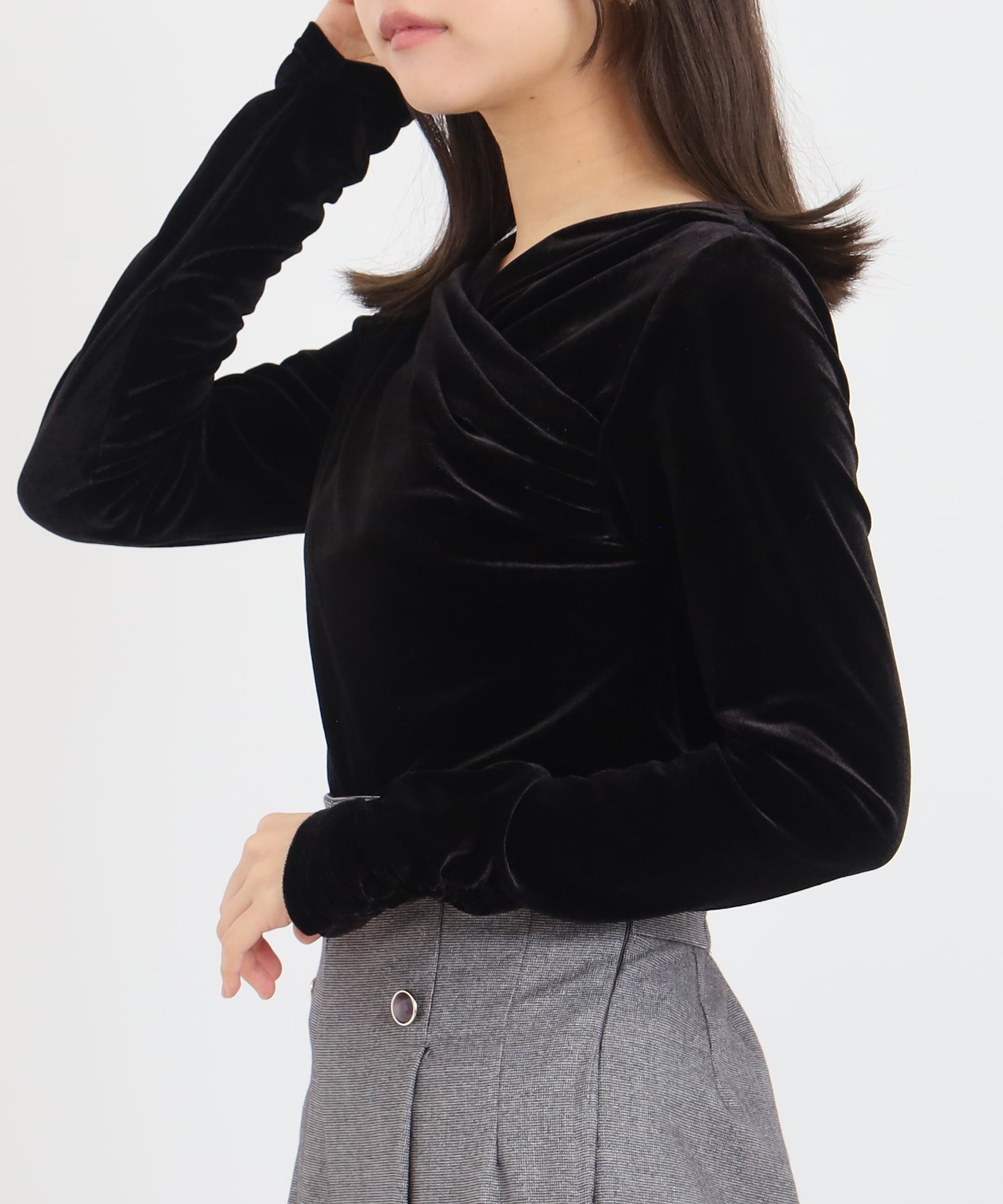 ブラック　model：156　着用サイズ：M