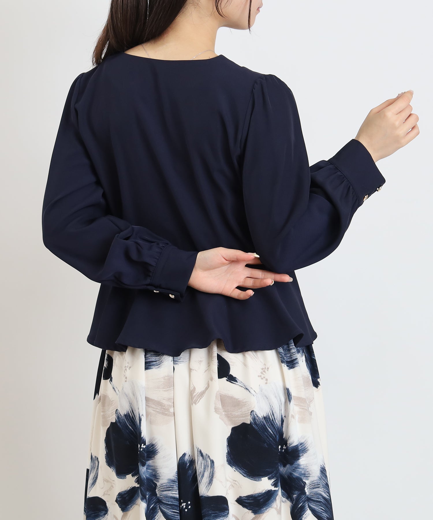 ネイビー　model:160cm   着用サイズ：M