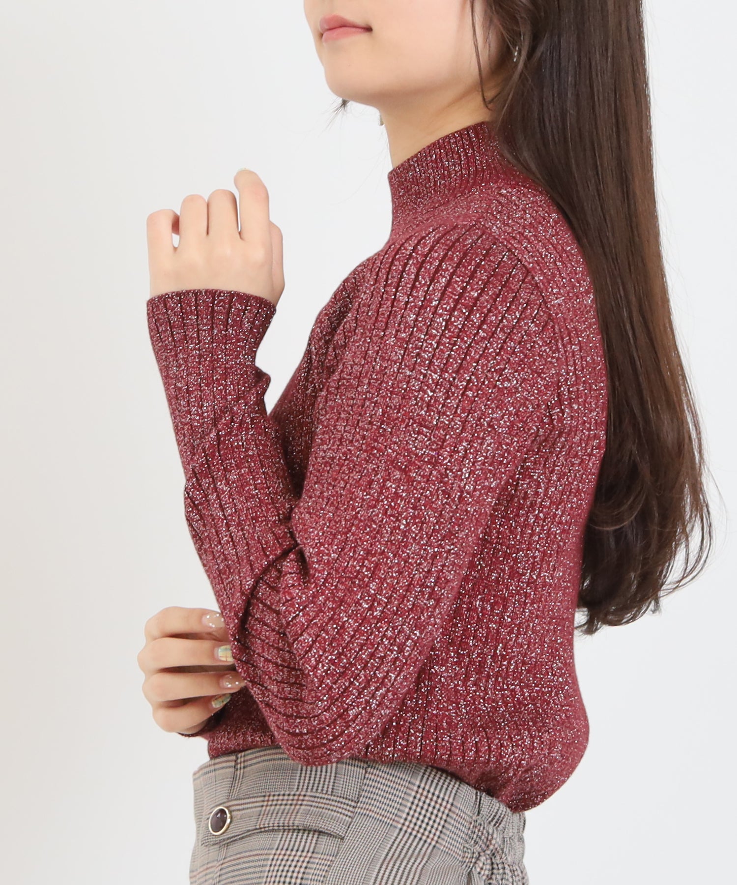 ワイン　model：160　着用サイズ：M