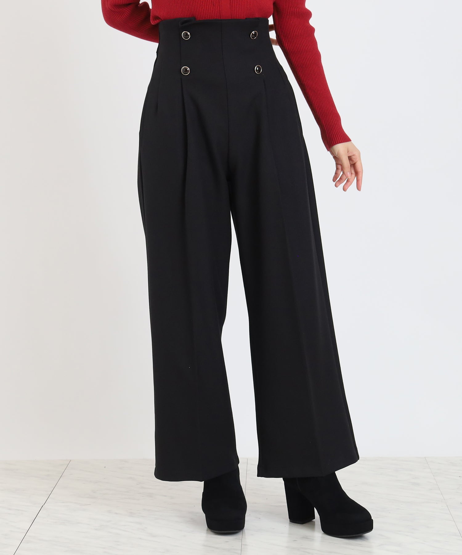 ブラック　model:156cm  着用サイズ：S