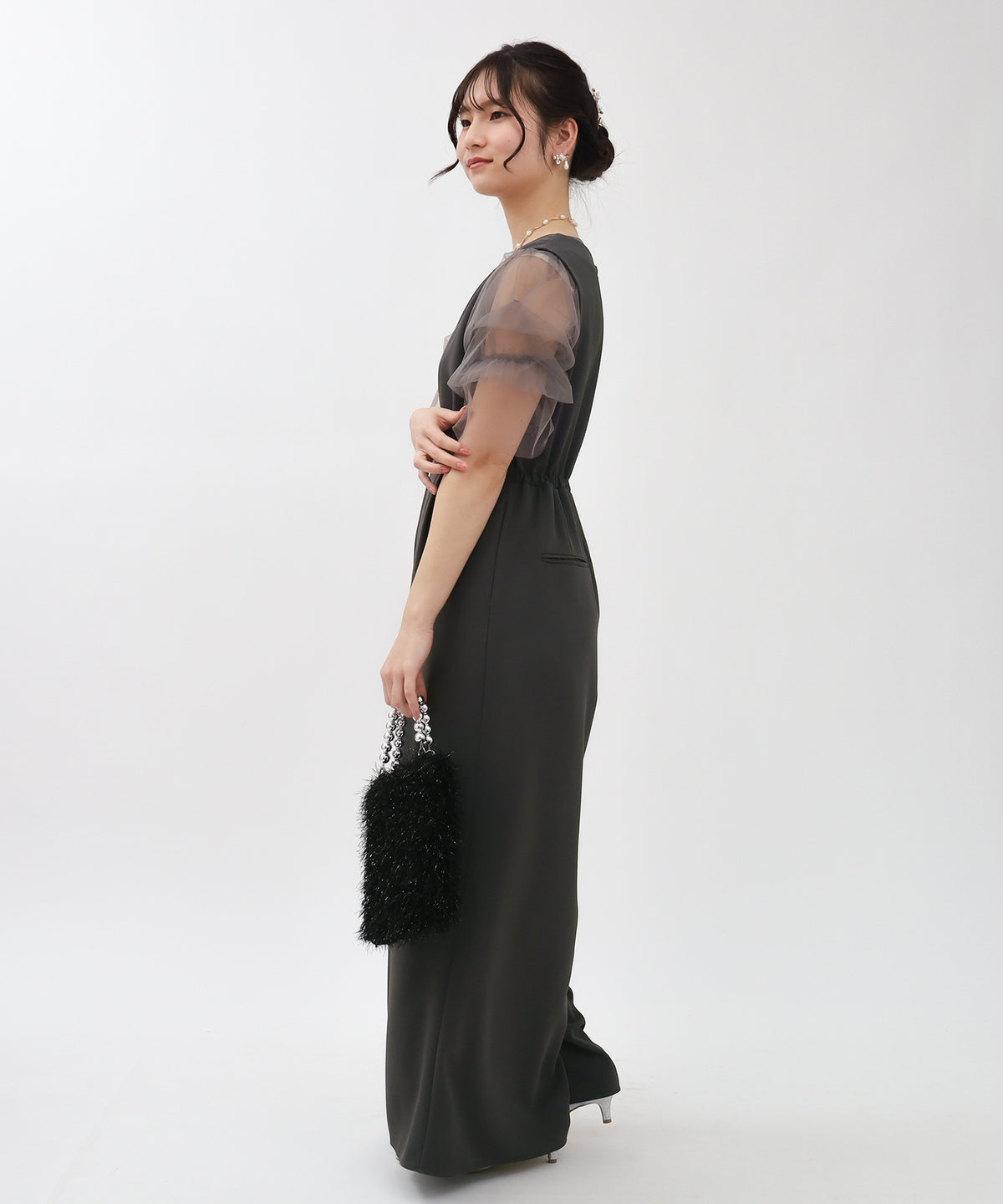 チャコール　model：160㎝　着用サイズ：M