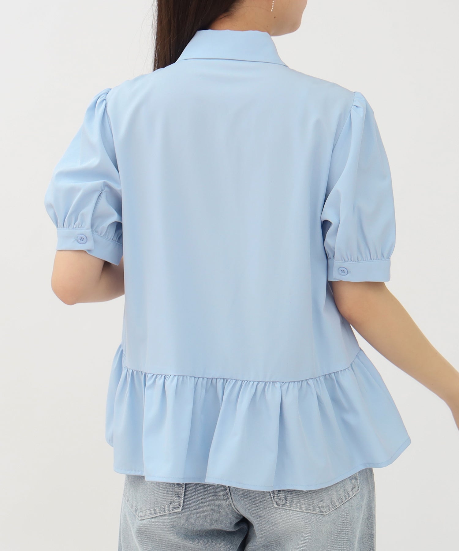 サックス　model:156cm  着用サイズ：M