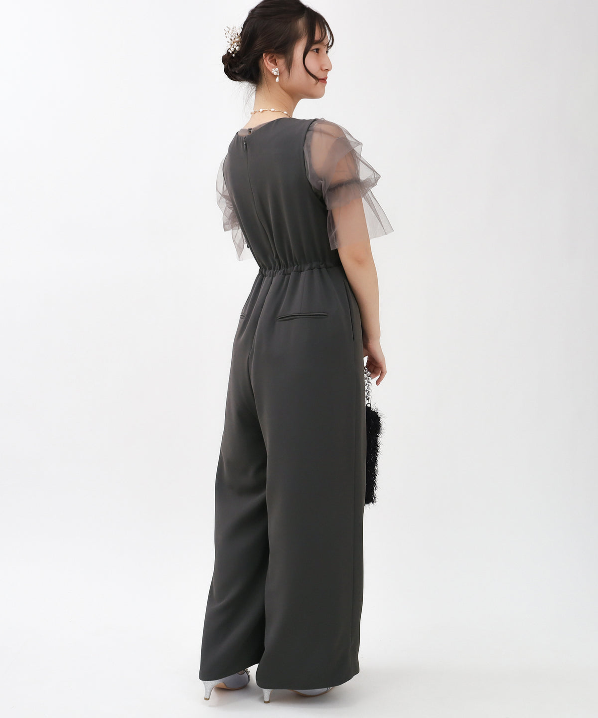 チャコール　model：160㎝　着用サイズ：M