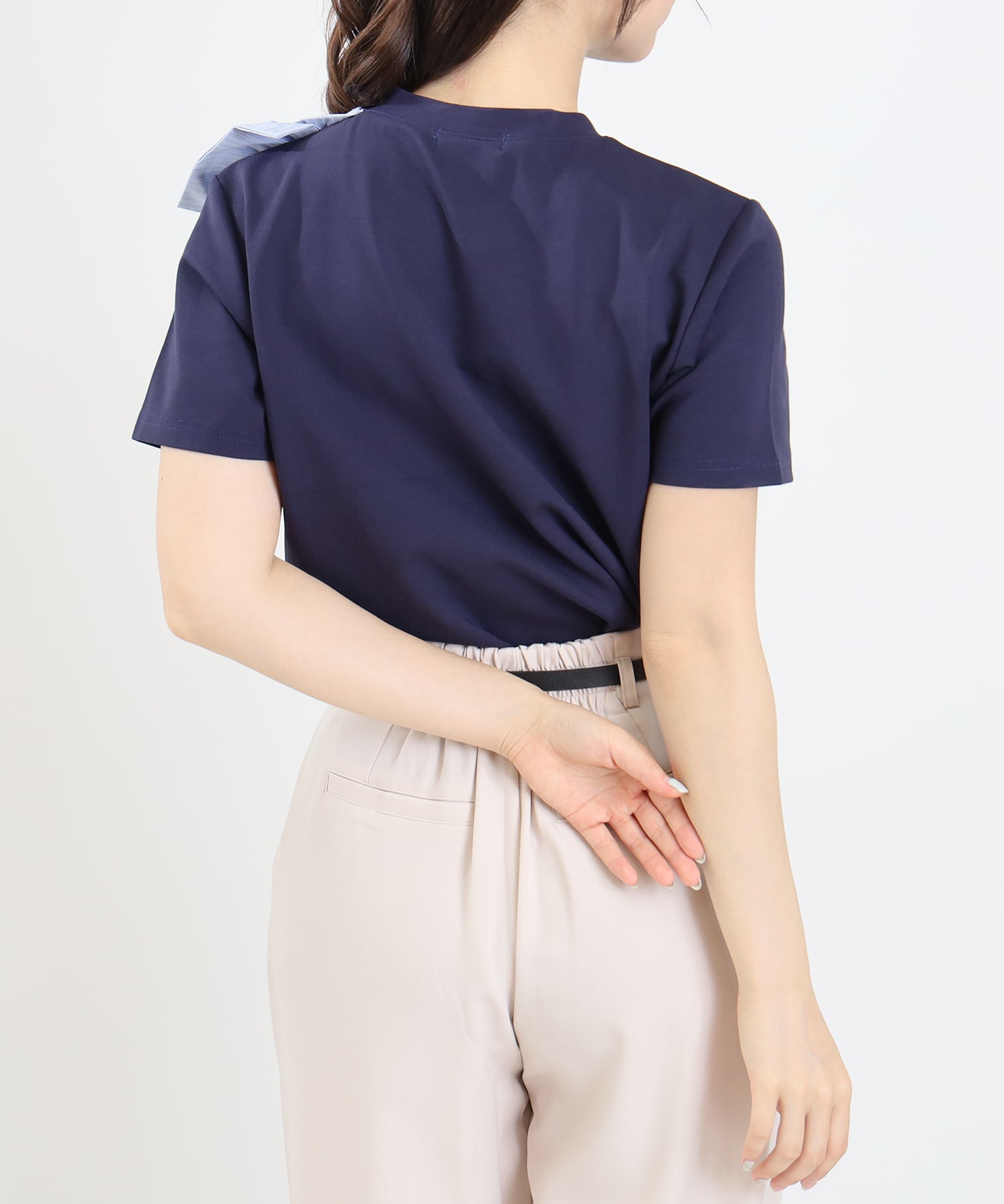 ネイビー　model：160　着用サイズ：M