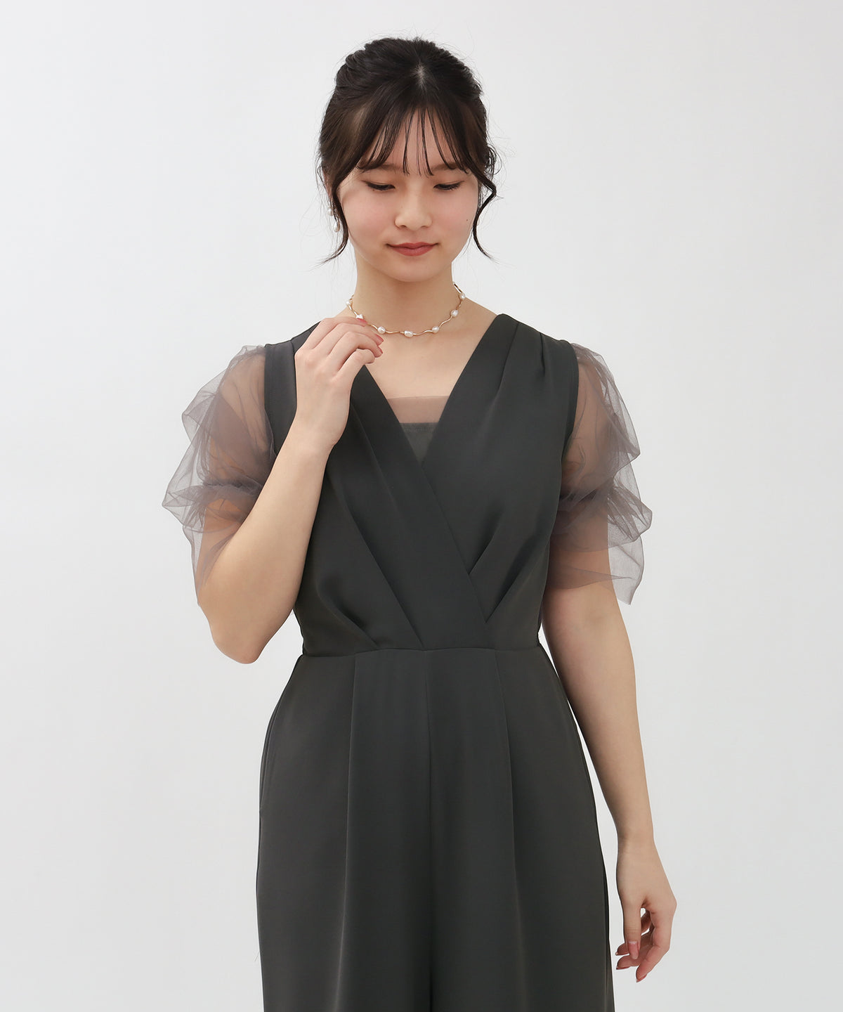 チャコール　model：160㎝　着用サイズ：M