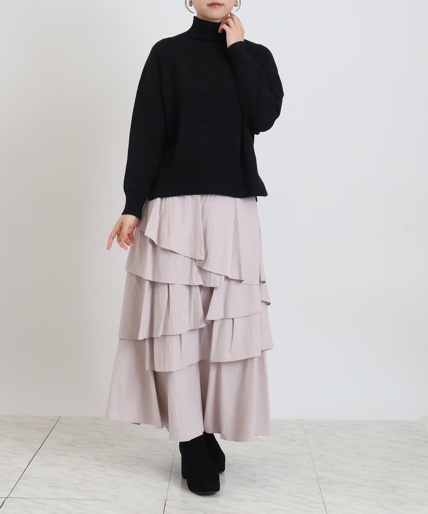 ブラック　model：156　着用サイズ：M