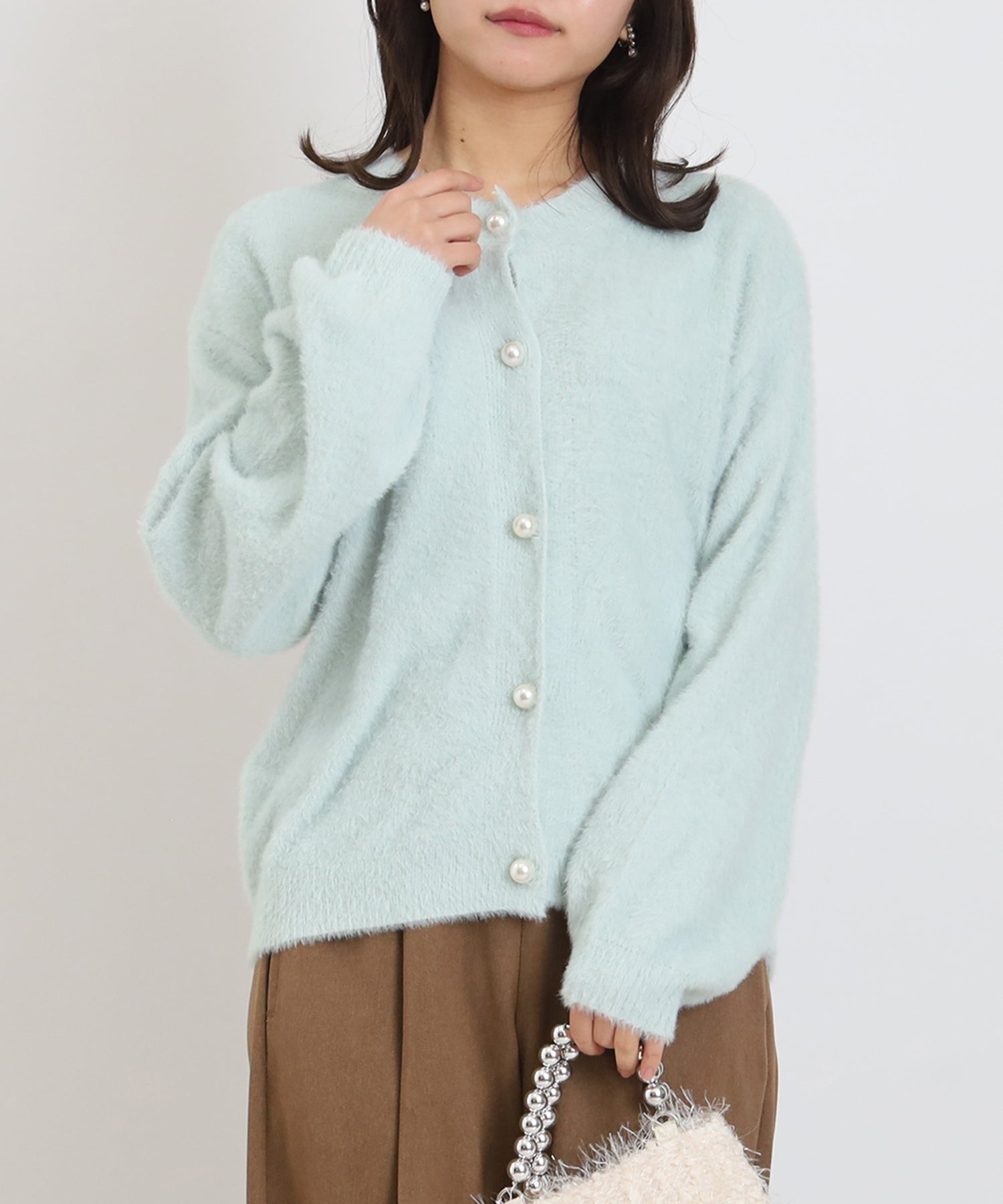 ミント　model:156cm 着用サイズ：M