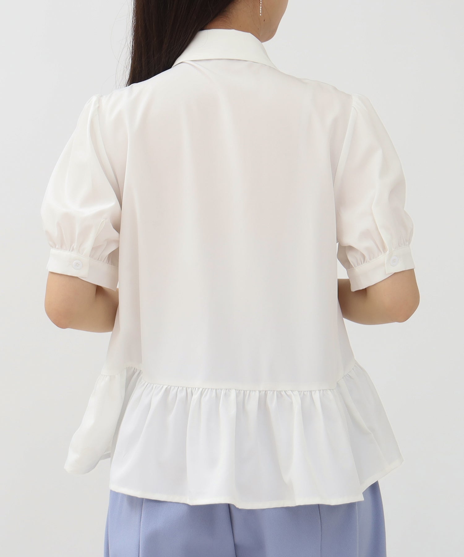 ホワイト　model:156cm  着用サイズ：M