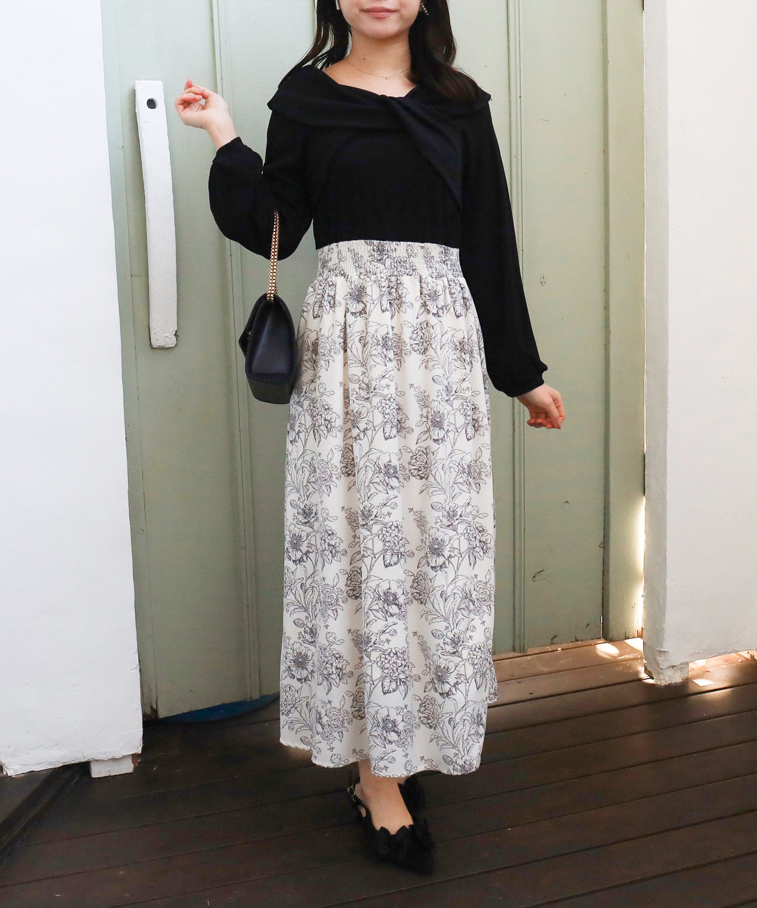 ブラック　model:156cm  着用サイズ：M