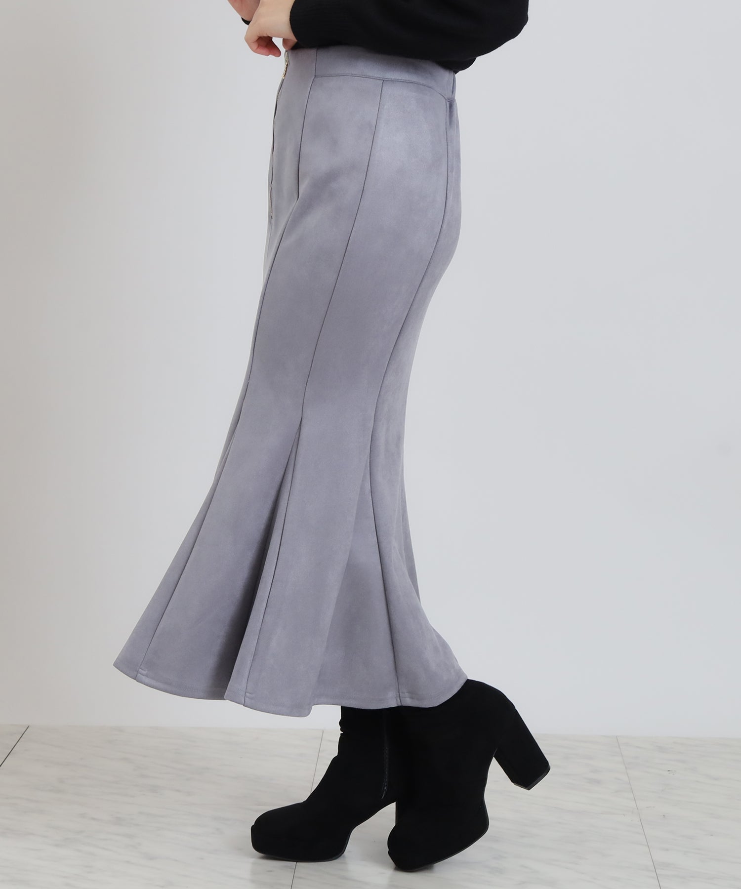 チャコール　model：156　着用サイズ：S